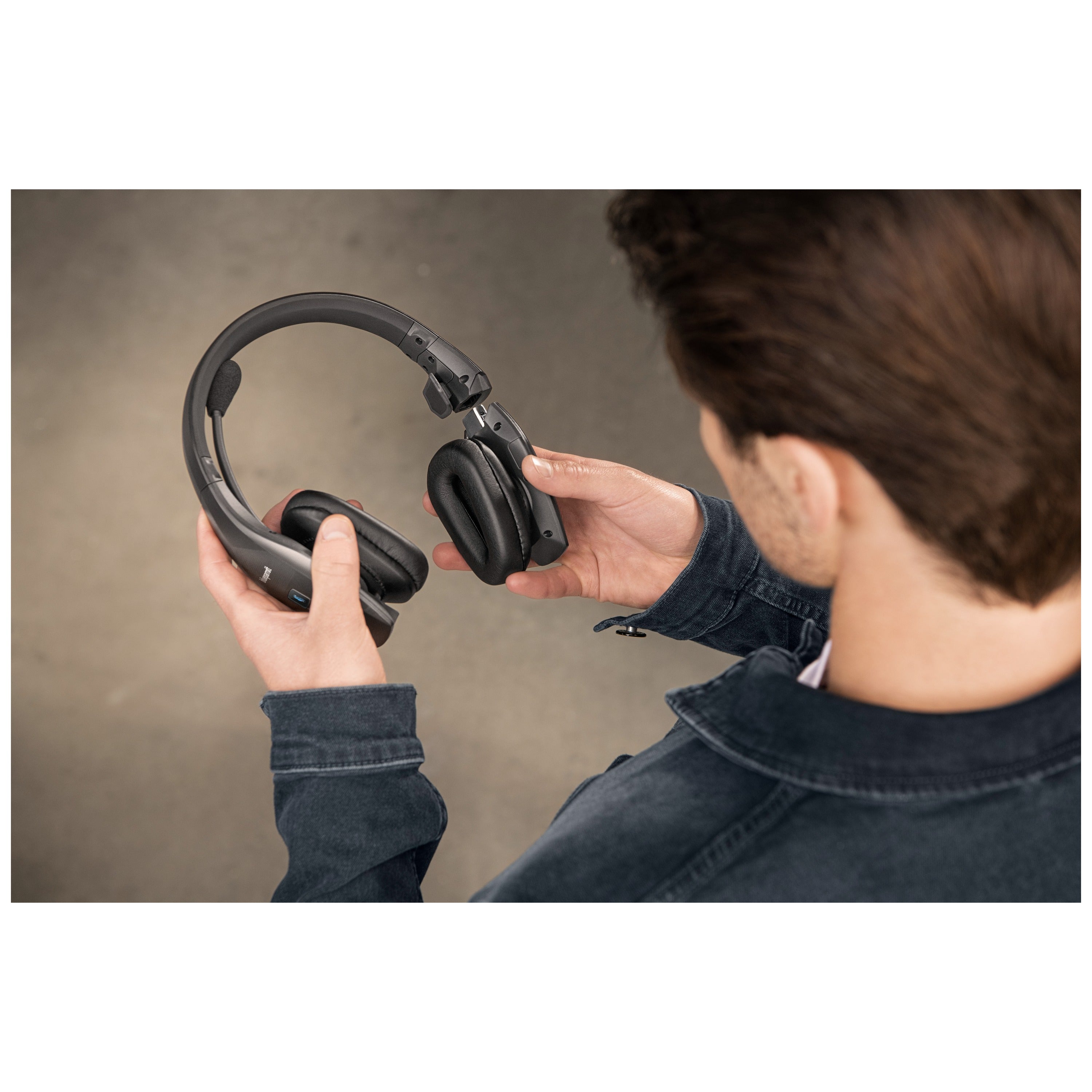 BlueParrott S650-XT 2-in-1 Convertible Bluetooth® Headset with Active Noise Cancellation (ANC)