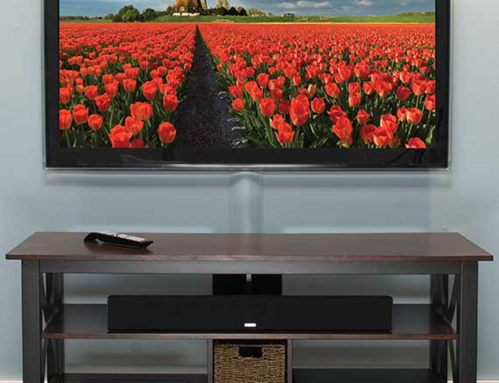 Cache-câbles élégant Sanus pour téléviseurs muraux