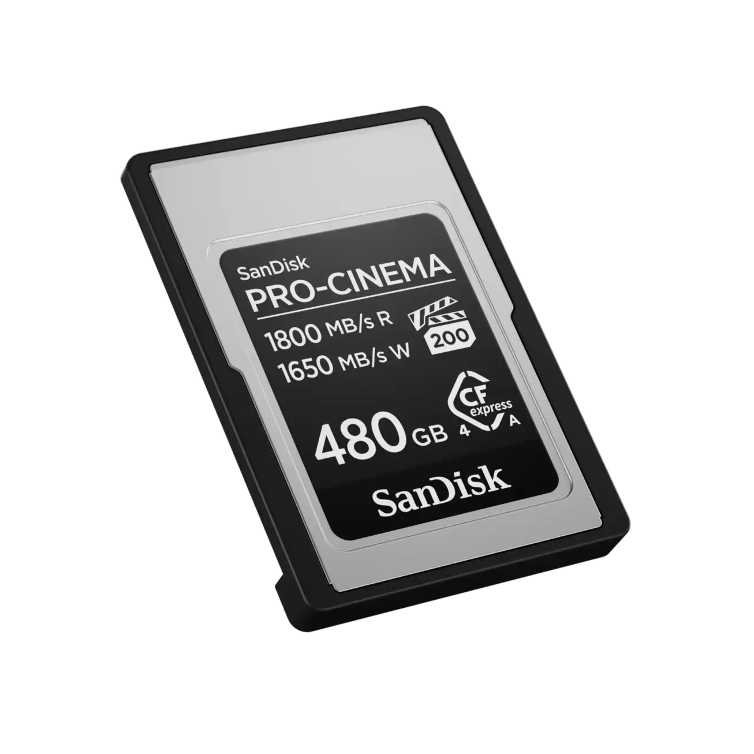 Carte SanDisk PRO-CINEMA CFexpress Type A