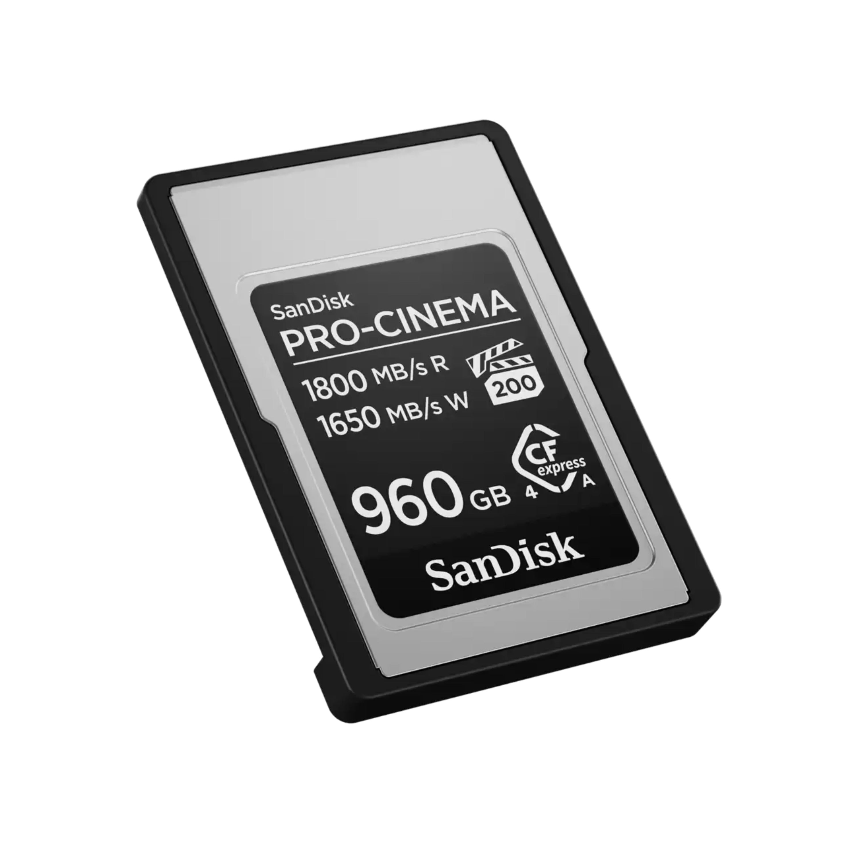 Carte SanDisk PRO-CINEMA CFexpress Type A
