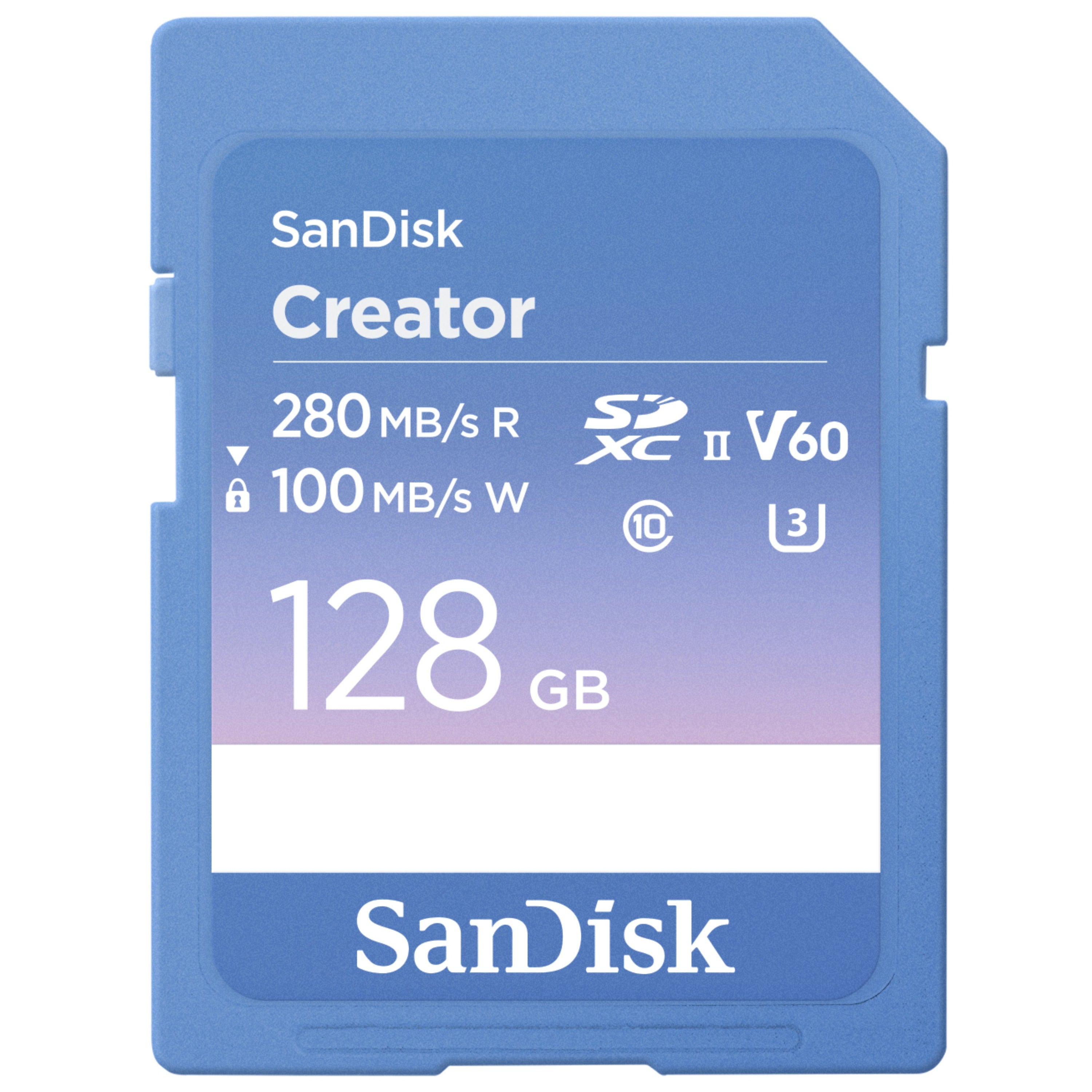 Carte SD SanDisk Creator UHS-II V60