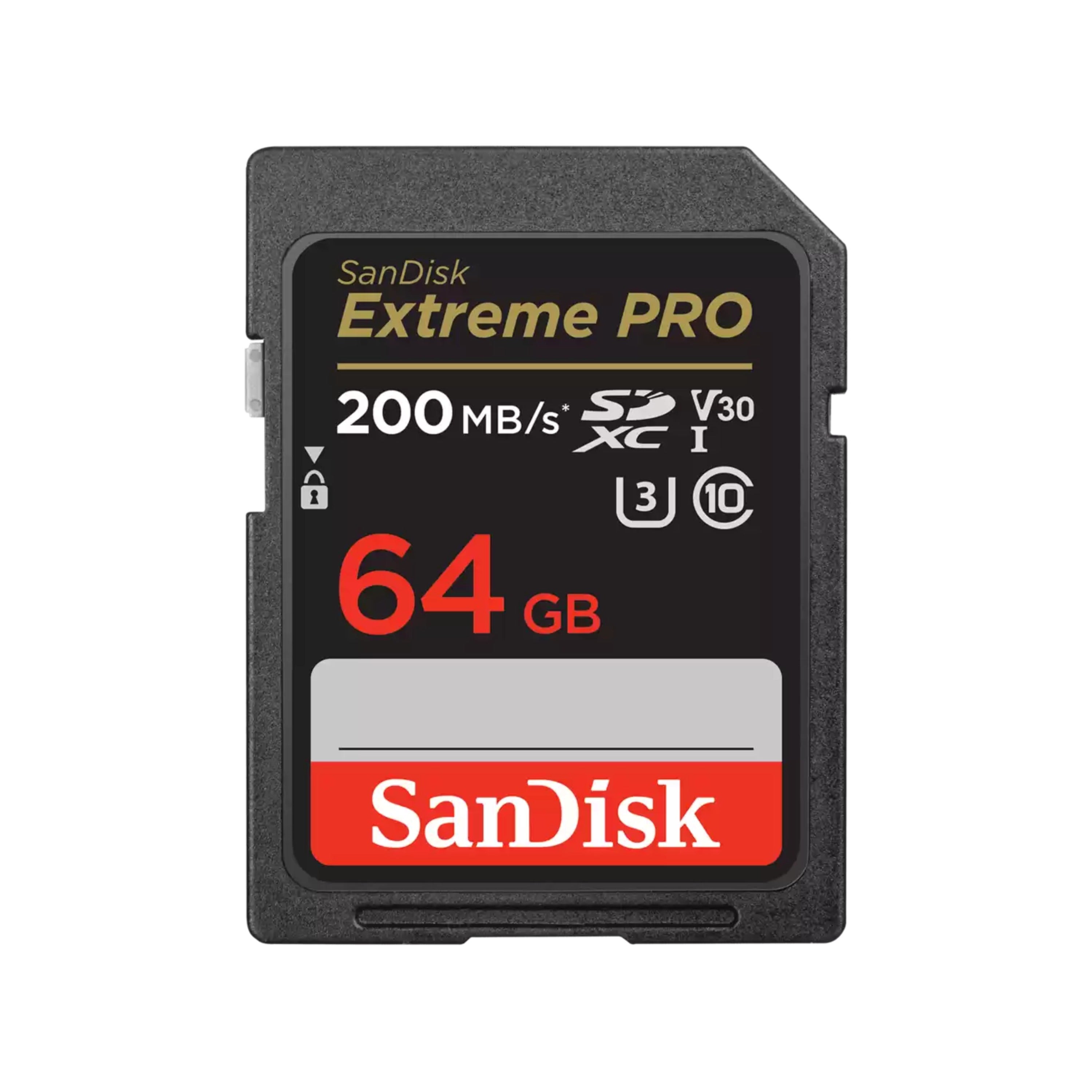 SanDisk Extreme PRO SDXC 200MB/s UHS-I Memory Card (64GB/128GB)