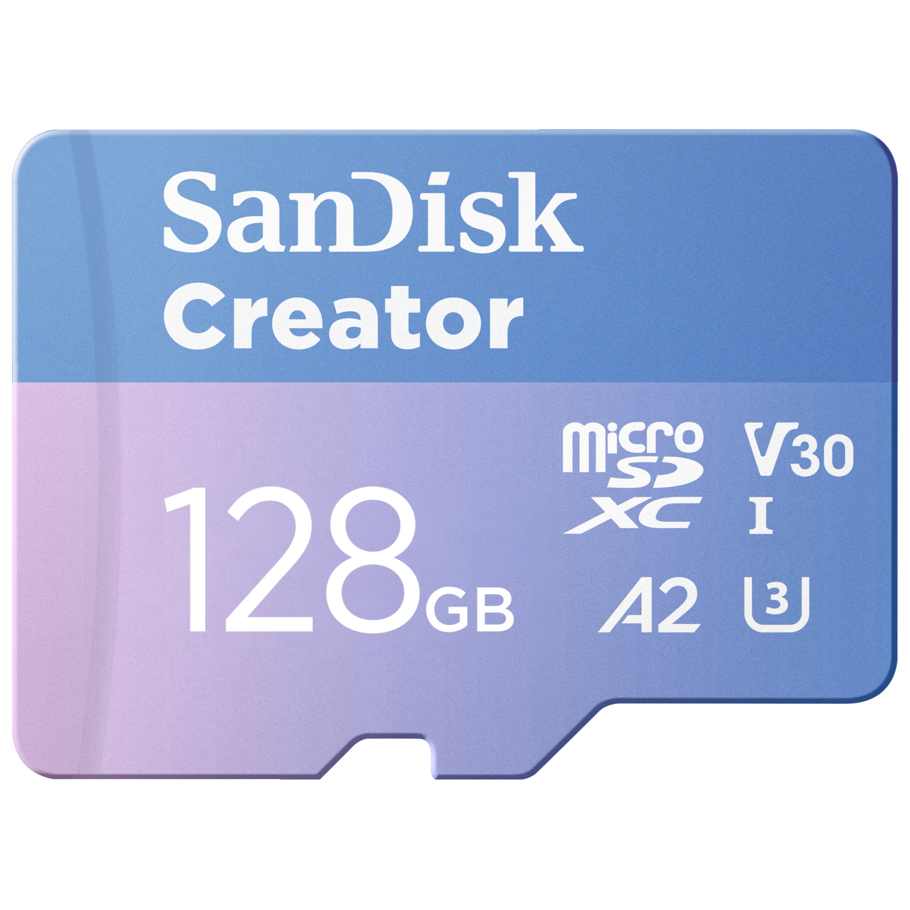 SanDisk Creator UHS-I V30 A2 microSD Card