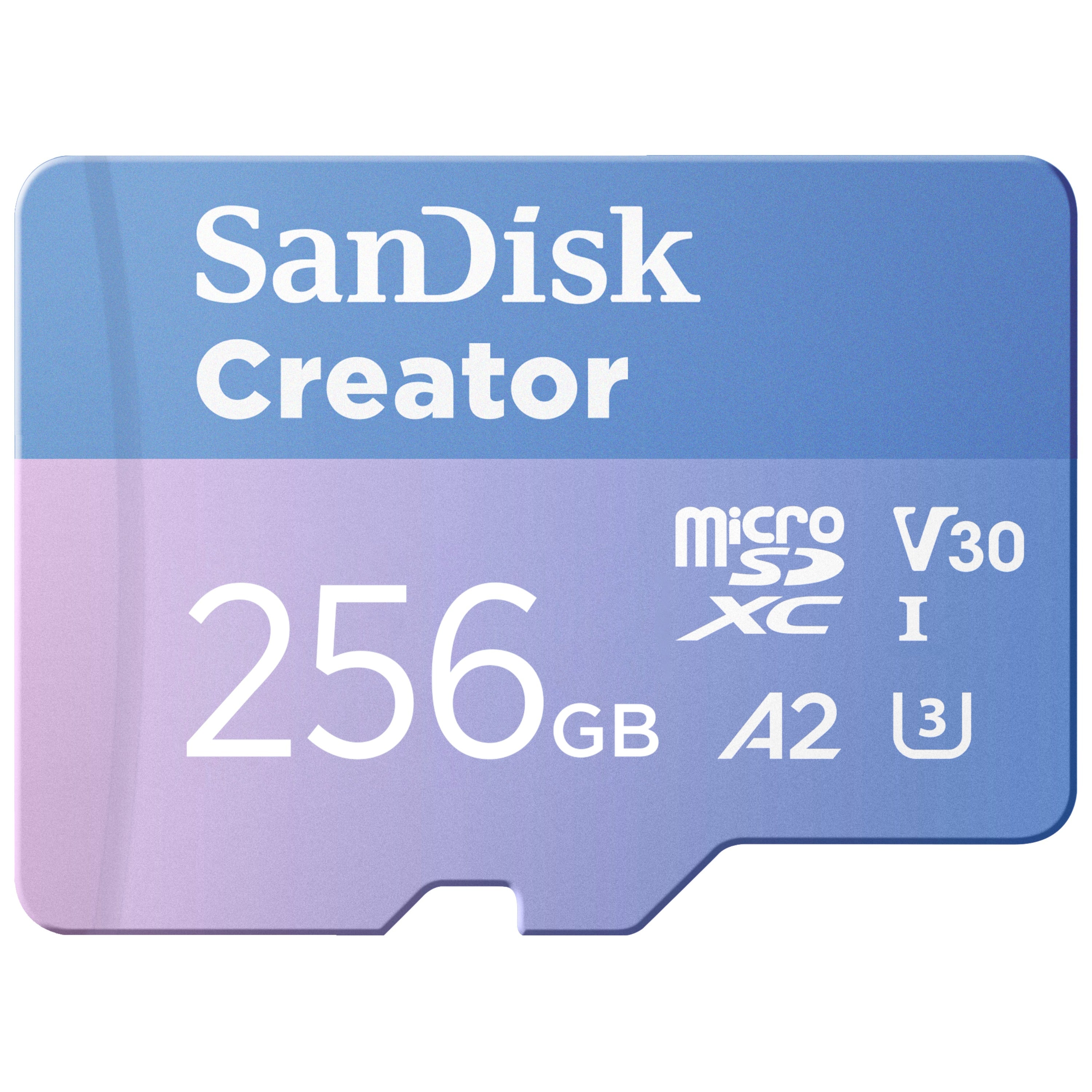 SanDisk Creator UHS-I V30 A2 microSD Card