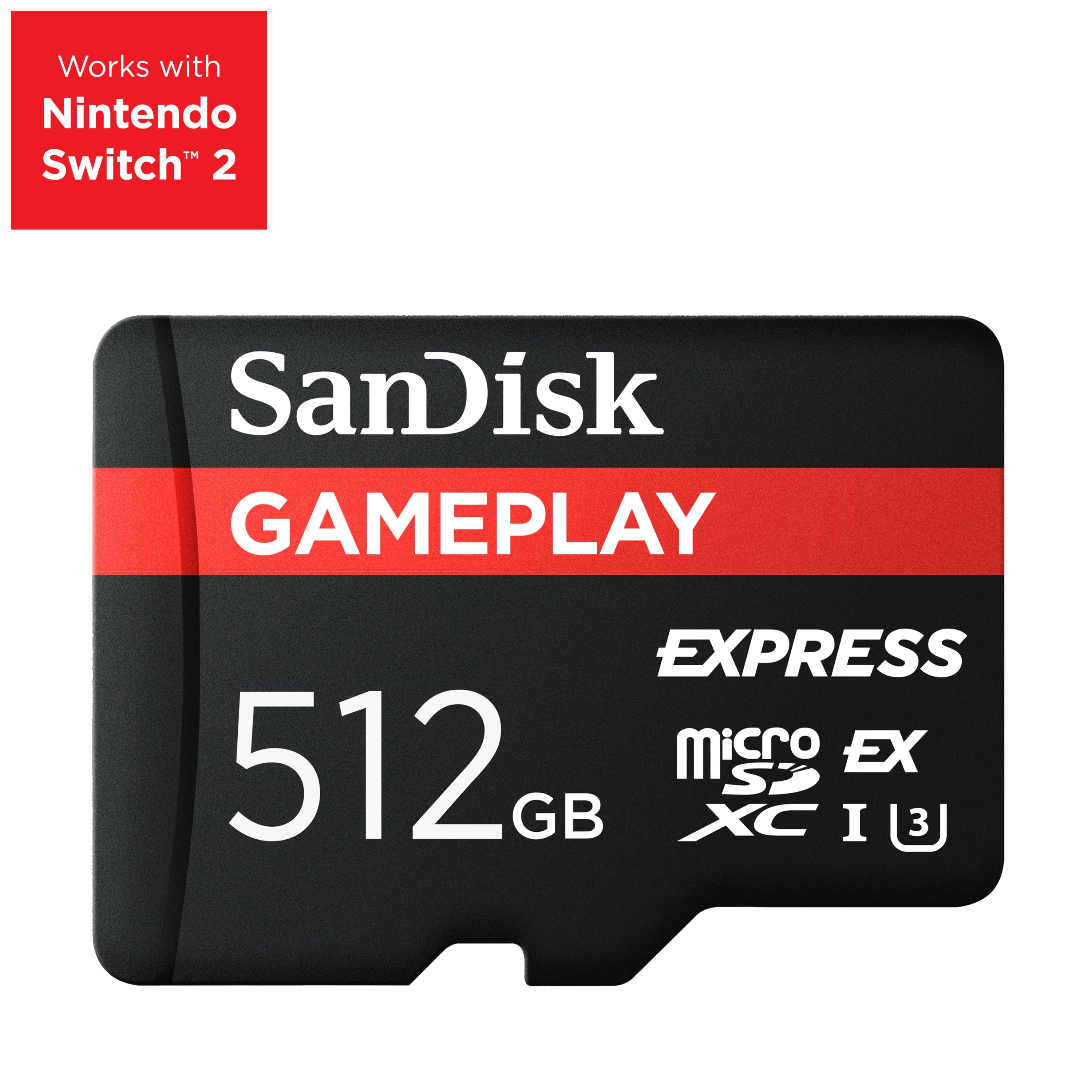 Carte microSD Express Sandisk GamePlay