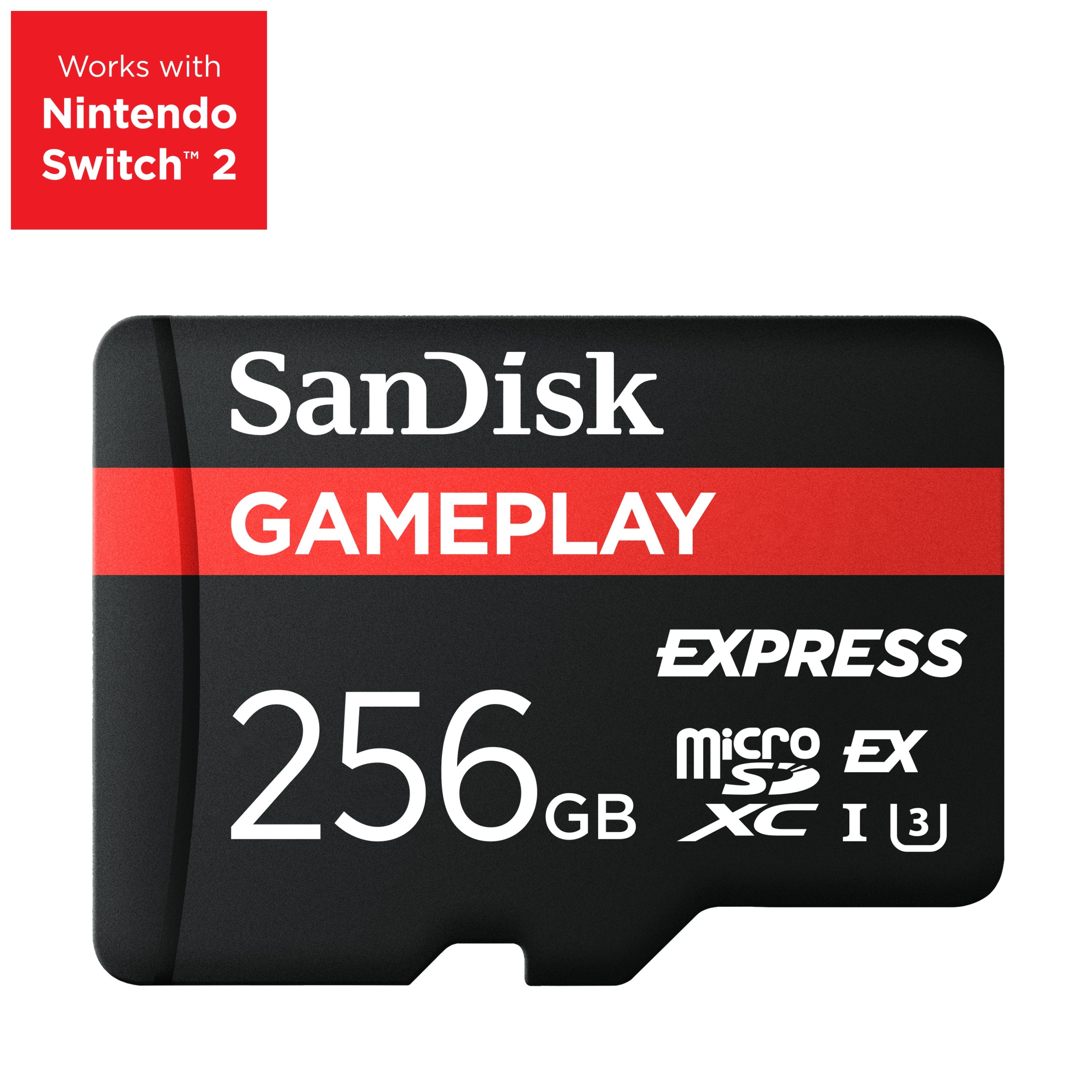 Carte microSD Express Sandisk GamePlay