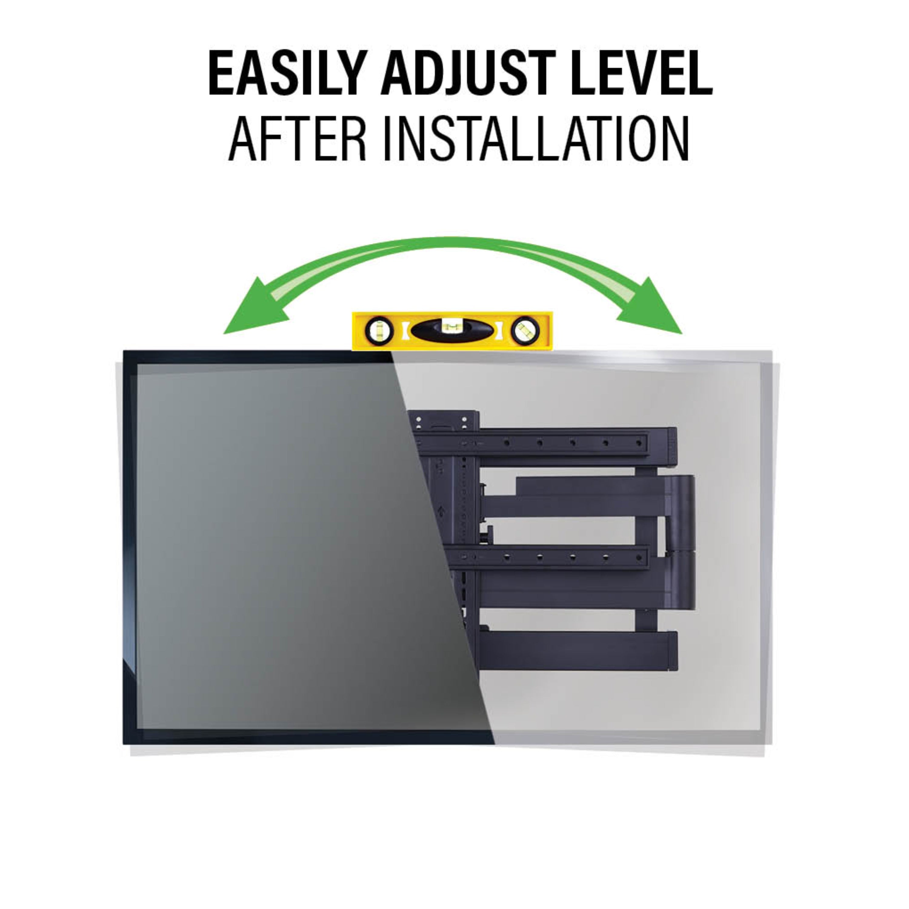 Sanus SLF428B3 Preferred Full-Motion TV Wall Mount for TVs 37" to 90