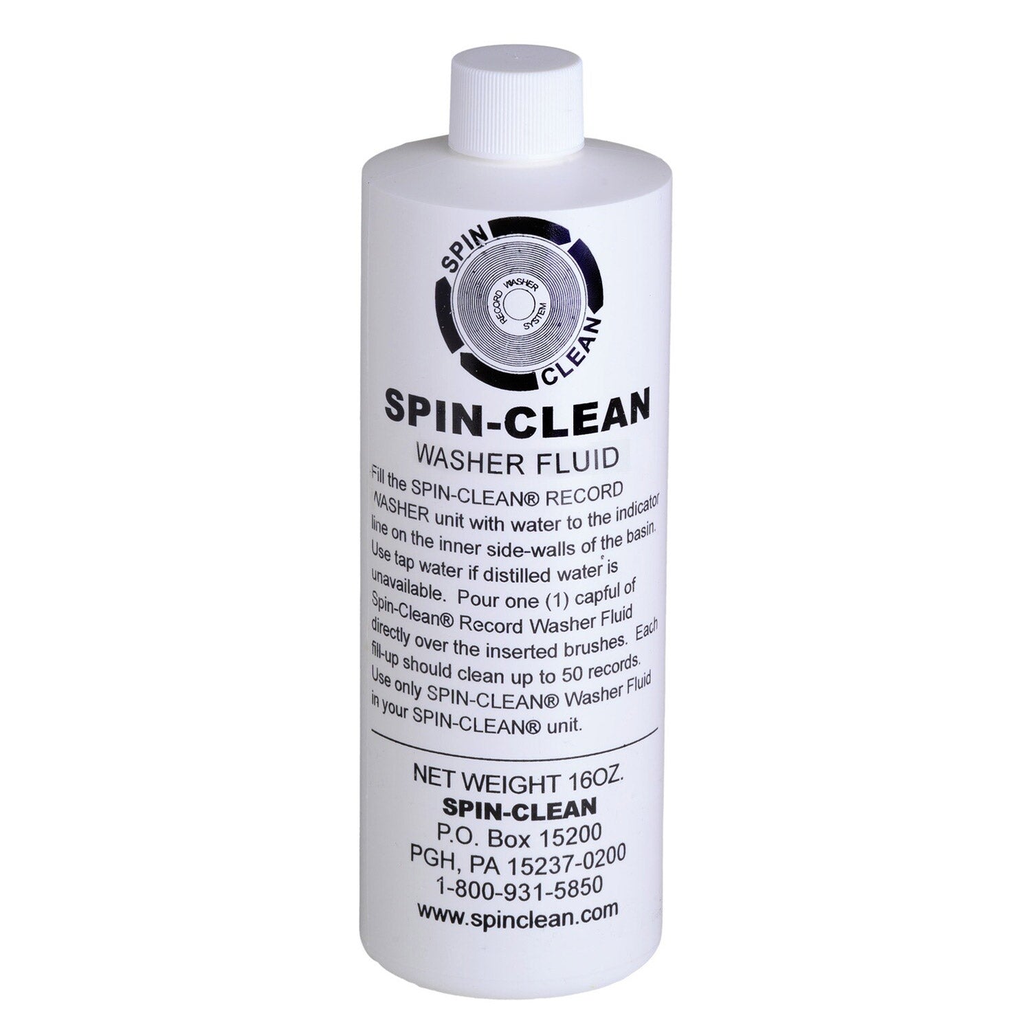 Liquide lave-glace Spin Clean 16 oz