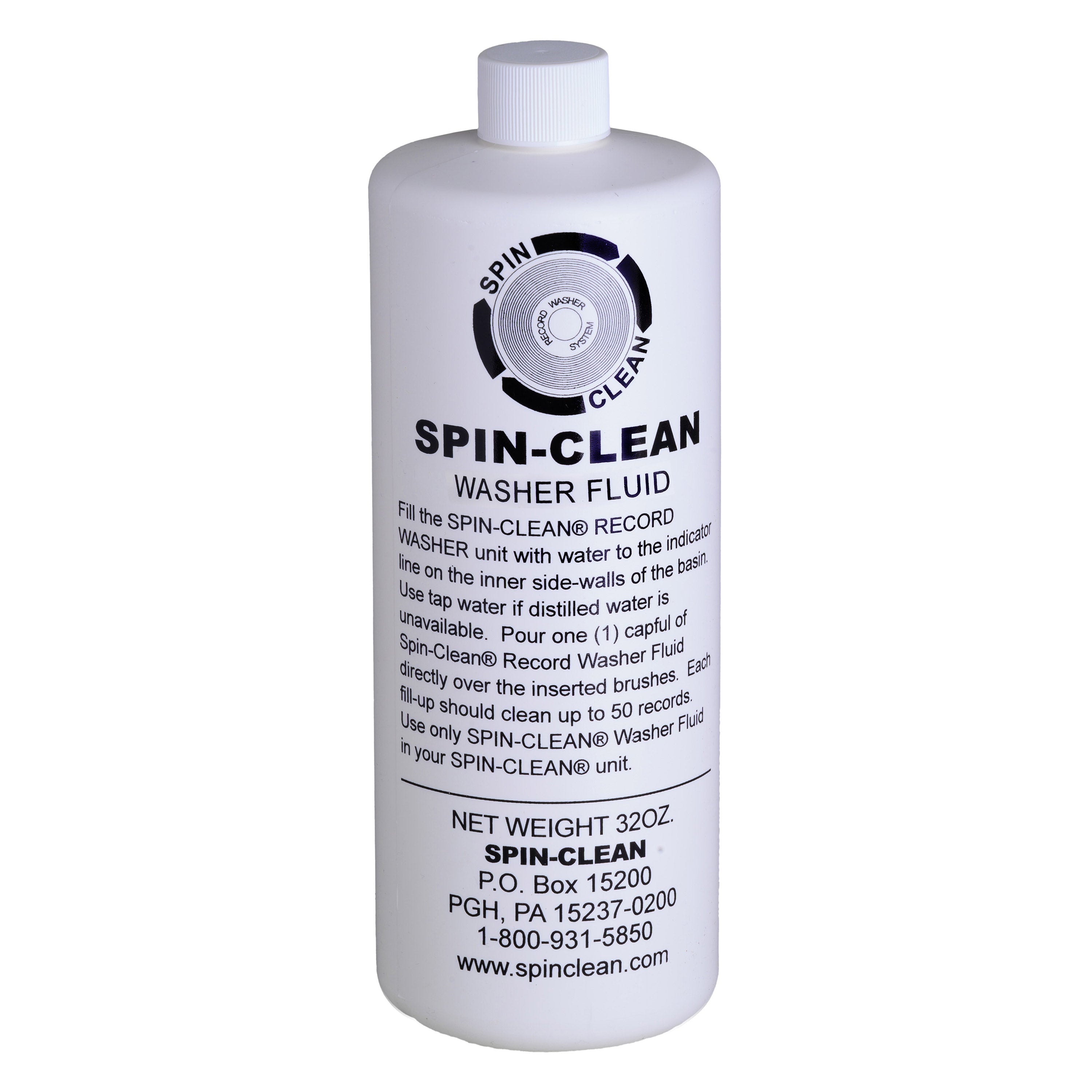 Liquide lave-glace Spin Clean 32 oz