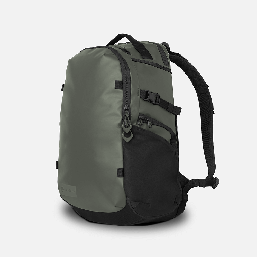 Green Stratus Photo 18L Backpack Angled