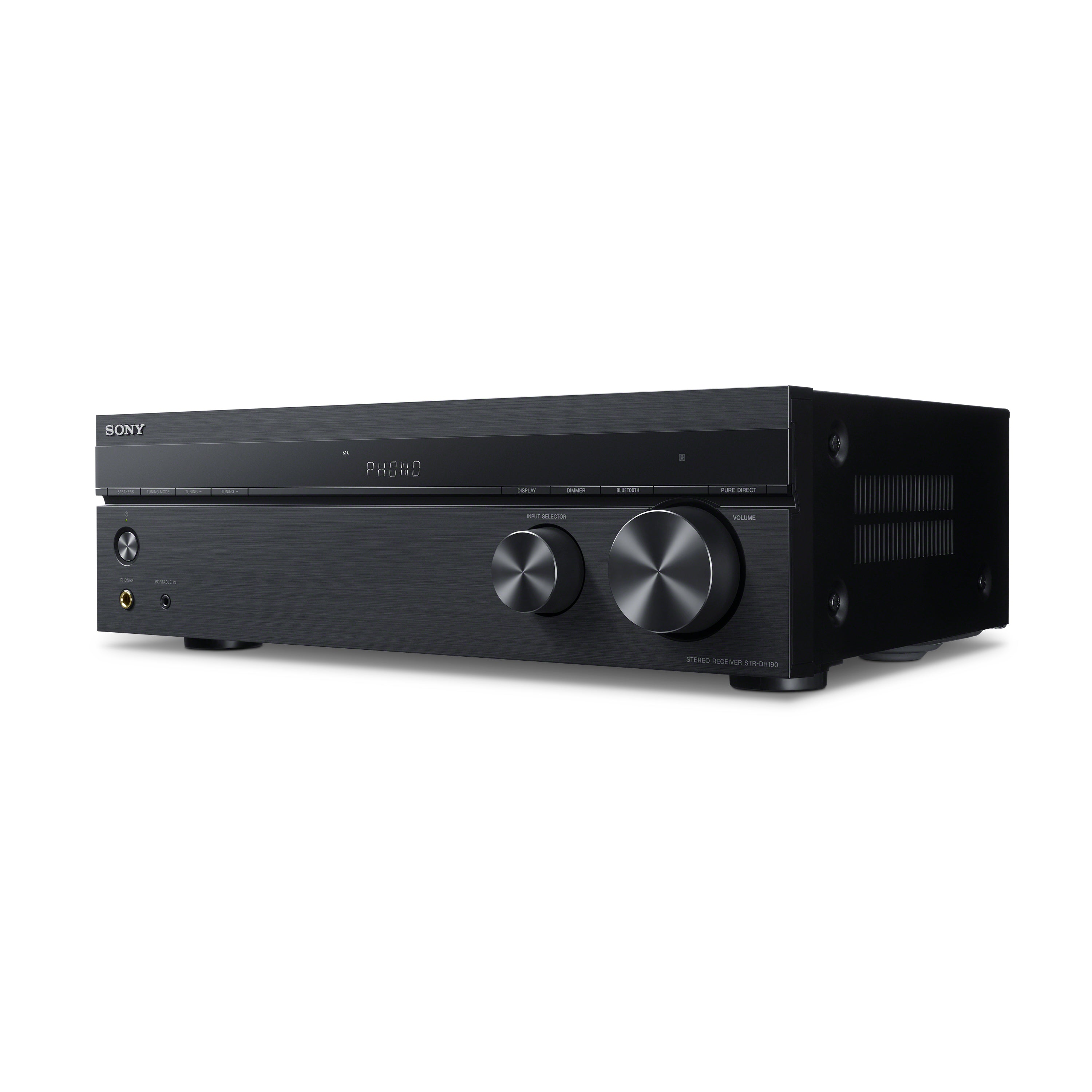 Sony Stereo Receiver Phono Input and Bluetooth® Connectivity | STR-DH190