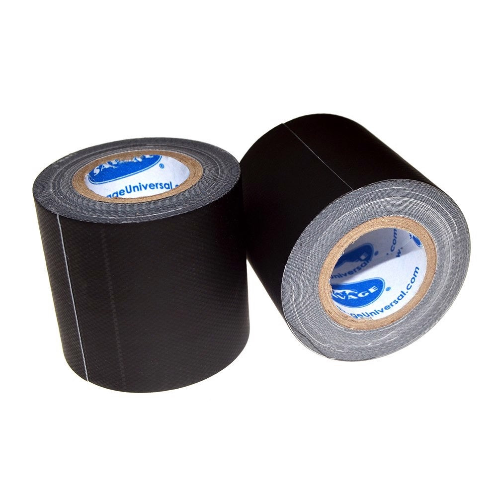 Mini rouleaux de ruban adhésif Savage Gaffer Tape 2" x 4 yds noir (paquet de 20)