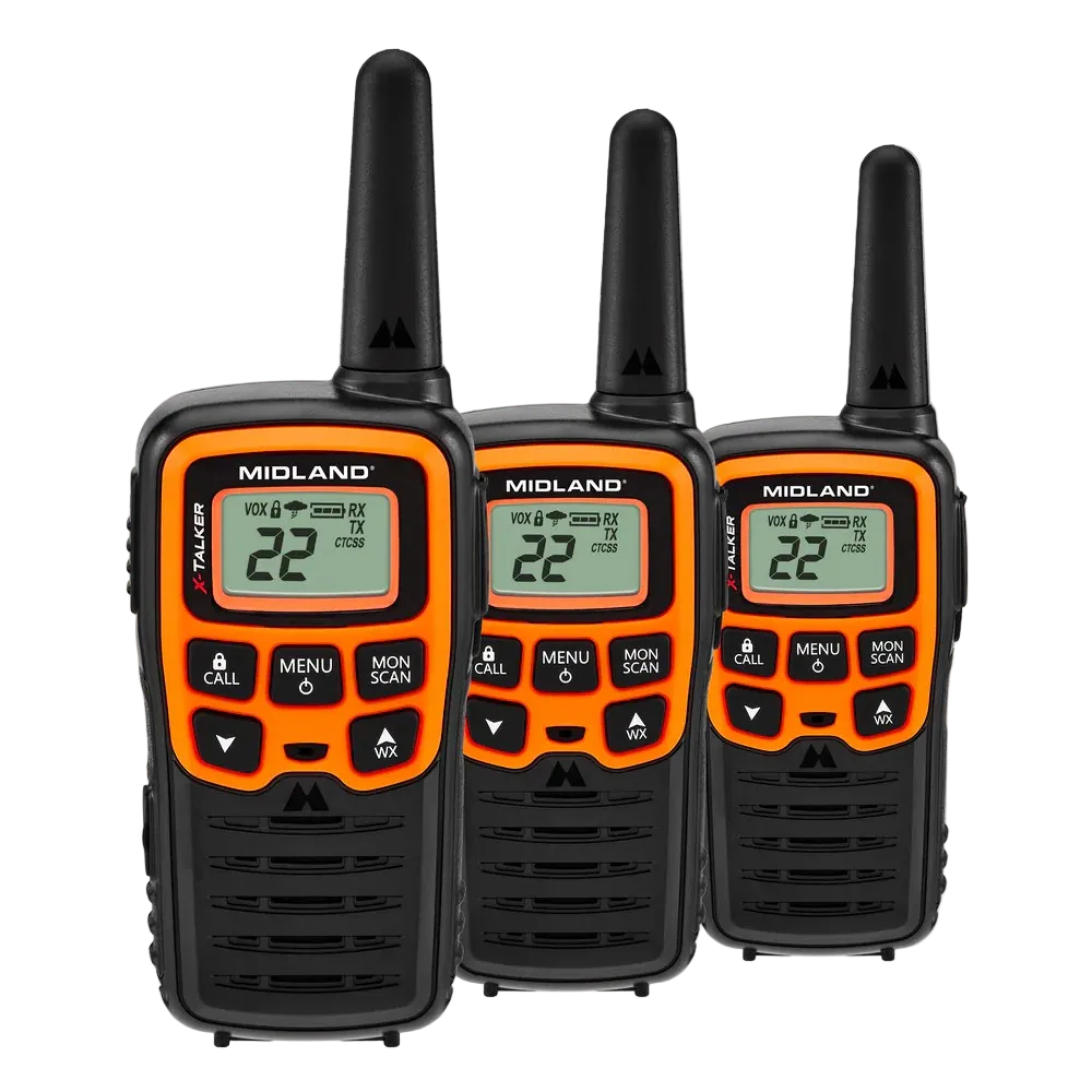 Midland X-Talker T51X3VP3 Two-Way Radios (3 Pack)