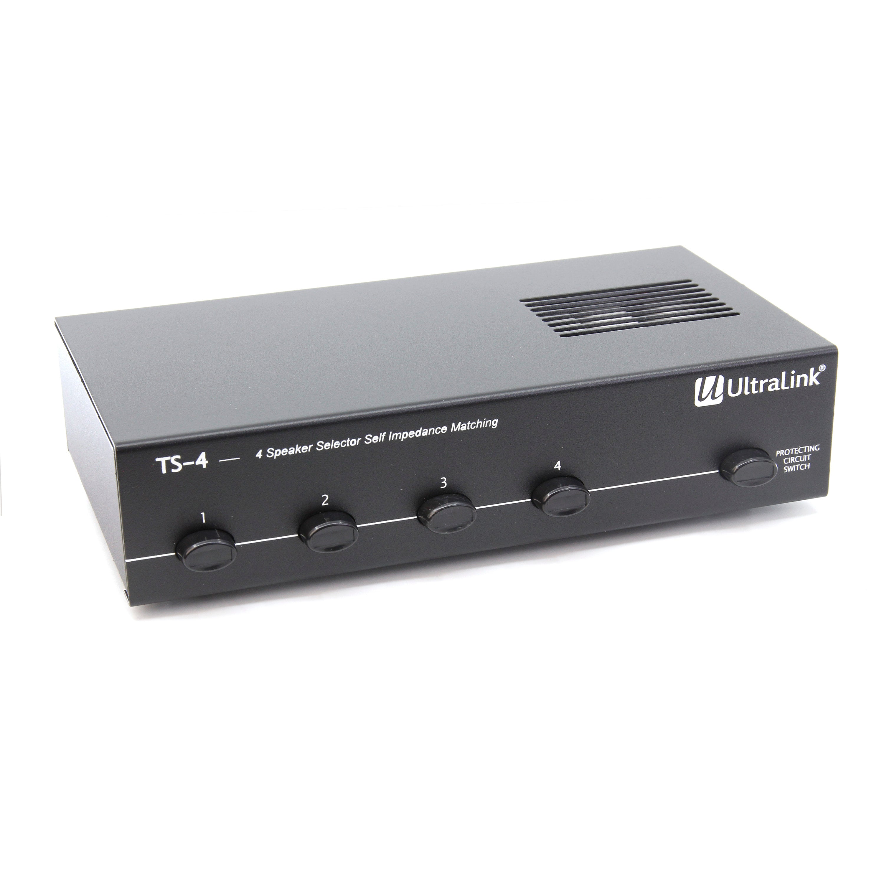 Ultralink TS-4 Speaker Selector - 140 Watts Max