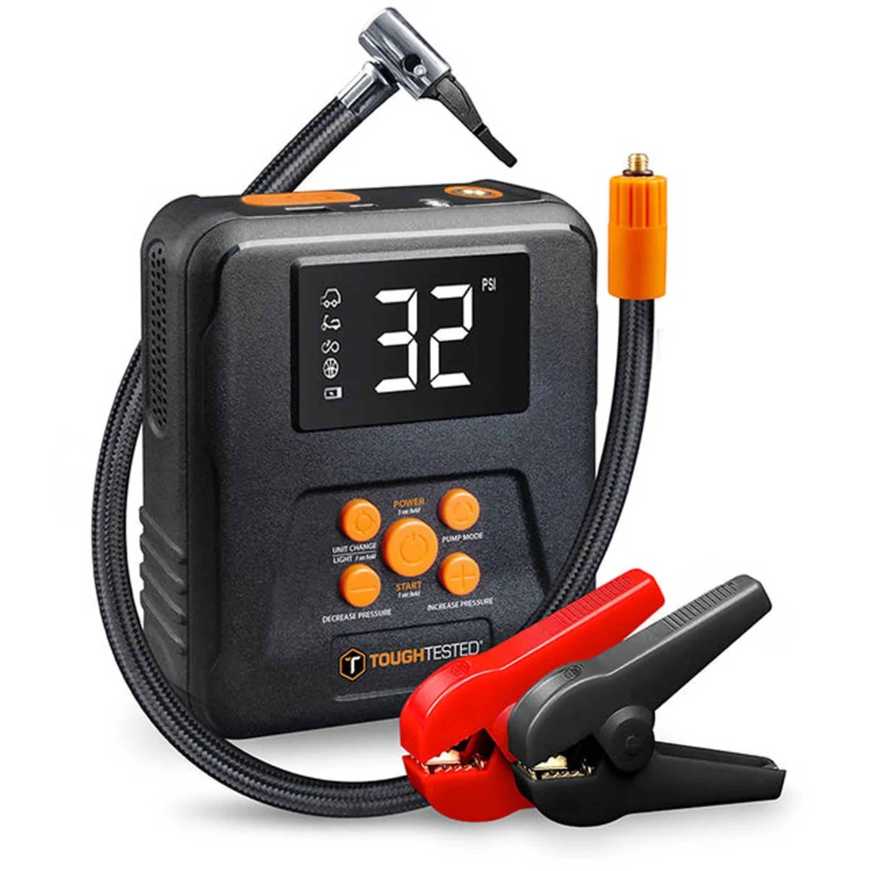 ToughTested Phoenix Vehicle Jump Starter with Air Pump & Power Bank