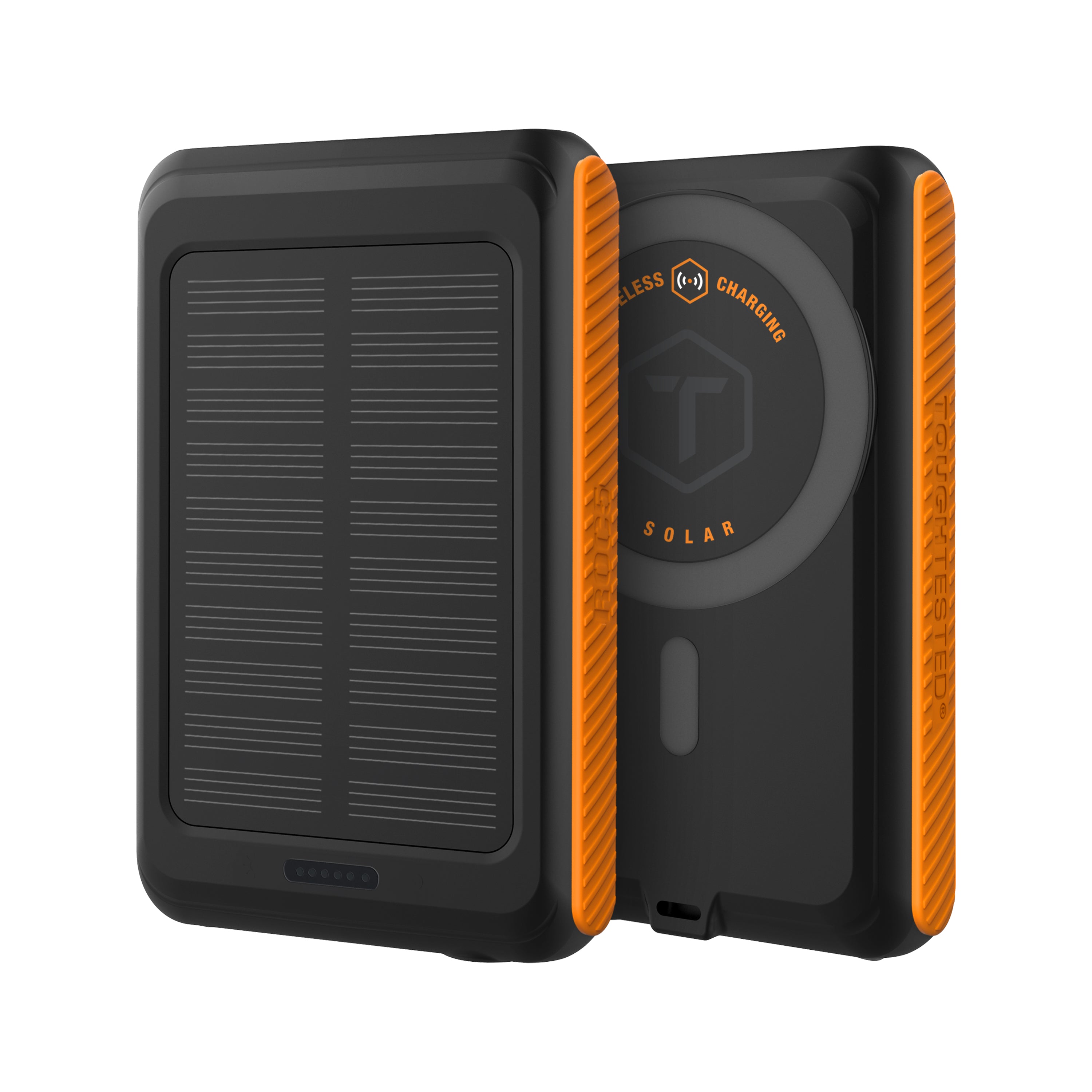 ToughTested ROC5 5,000mAh MagSafe Solar Power Bank Wireless Charger