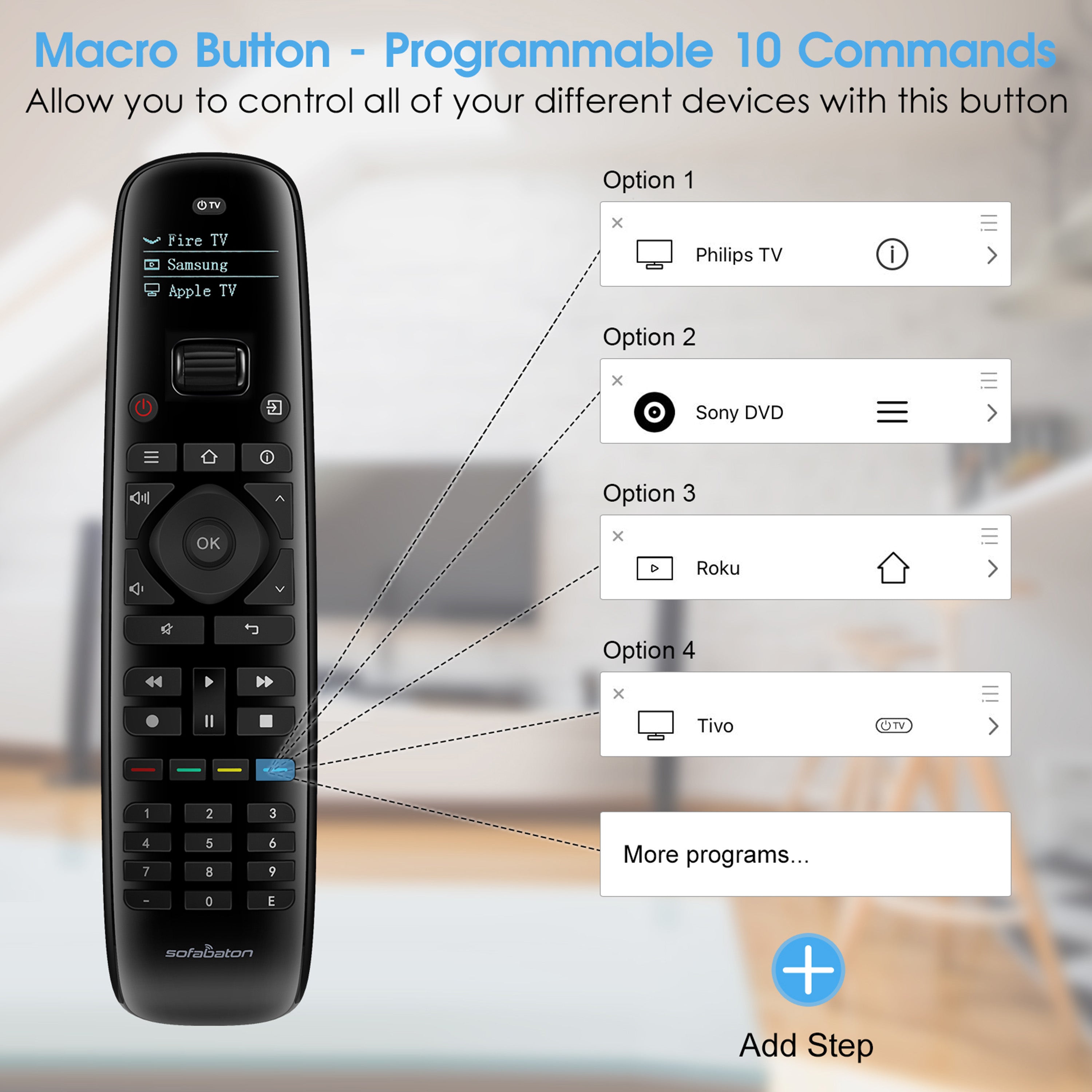 Télécommande universelle Sofabaton U2