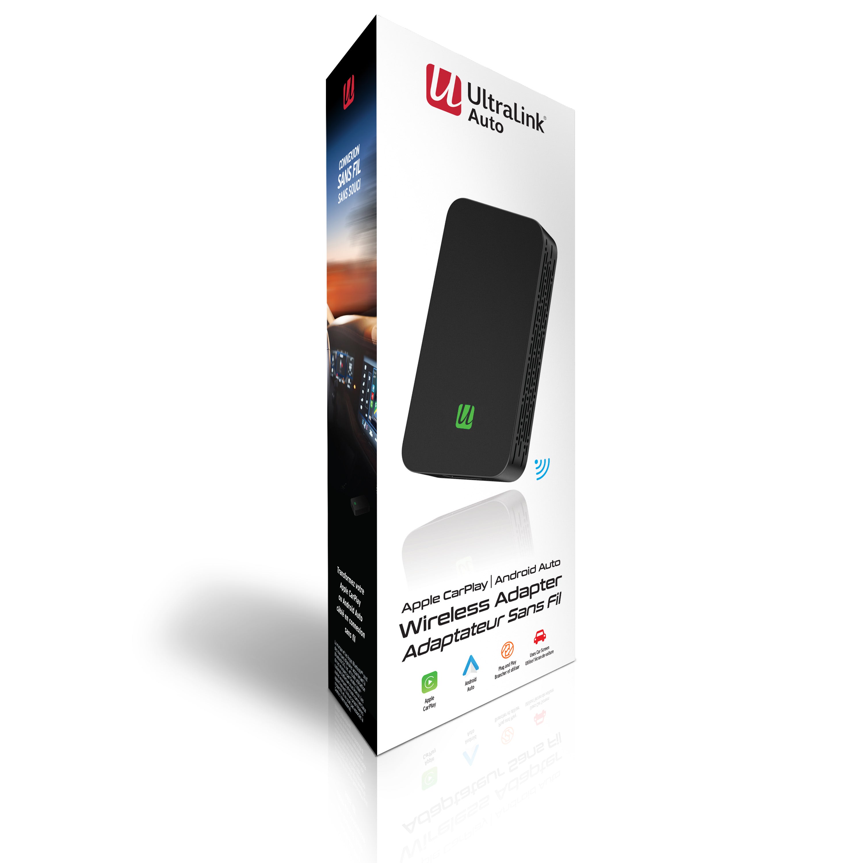 Adaptateur sans fil Android Auto Ultralink Auto CarPlay
