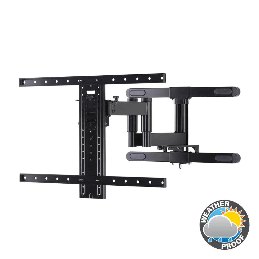 Support TV d'extérieur entièrement orientable Sanus Premium pour écrans de 40 à 86 pouces