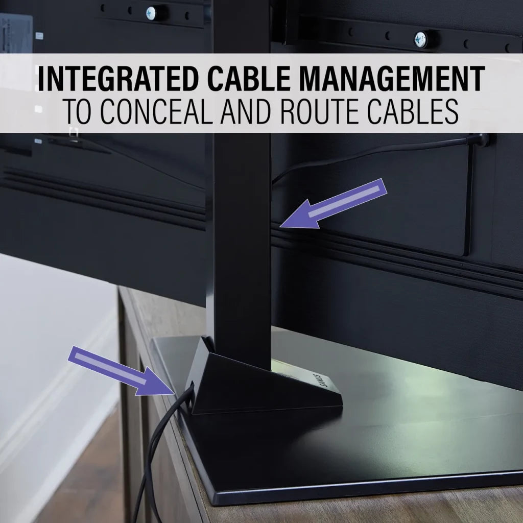 Base pivotante pour téléviseur Sanus - Compatible avec les téléviseurs de 40 à 86 pouces