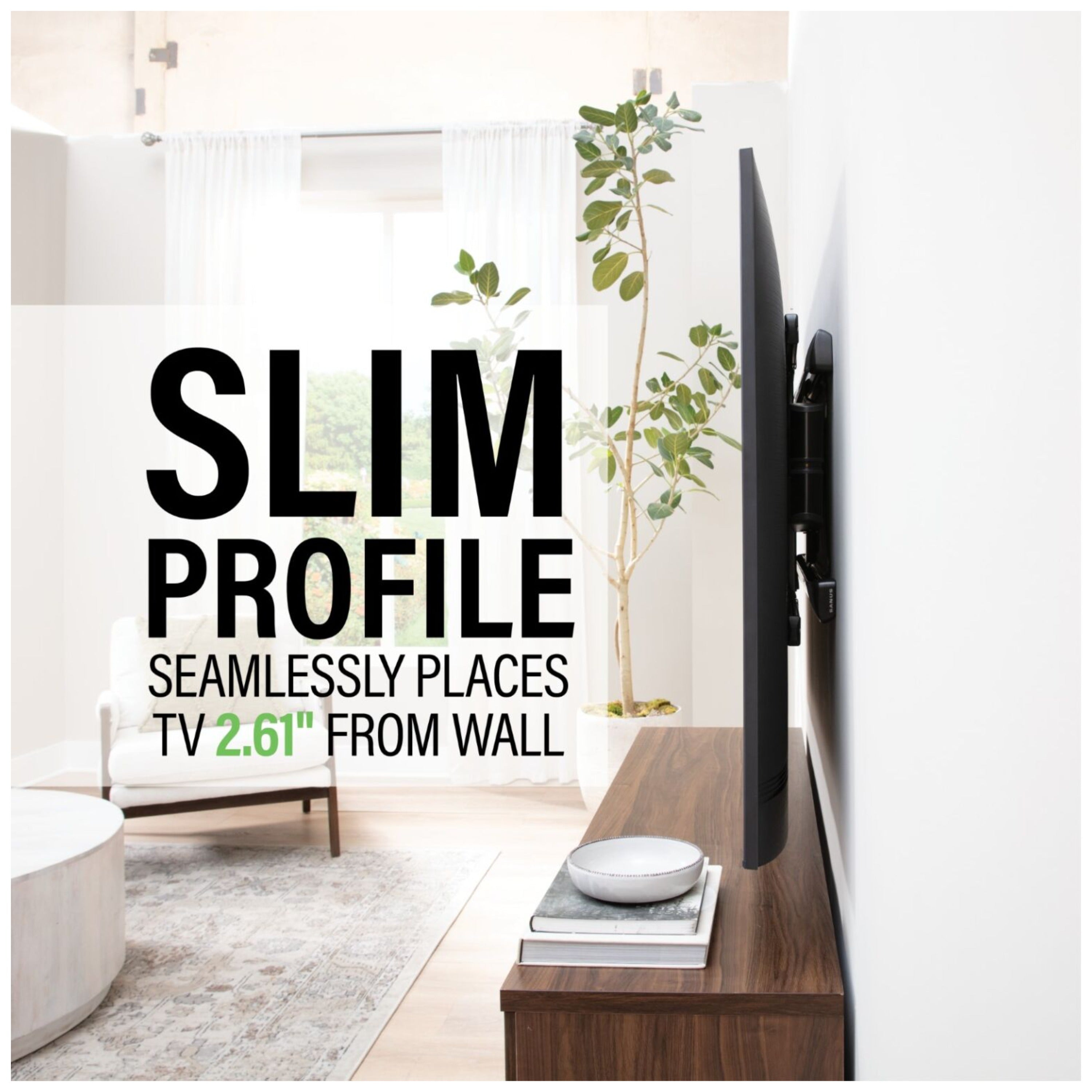 SANUS Advanced XL Full-Motion Premium TV Wall Mount for TVs 65"-100"