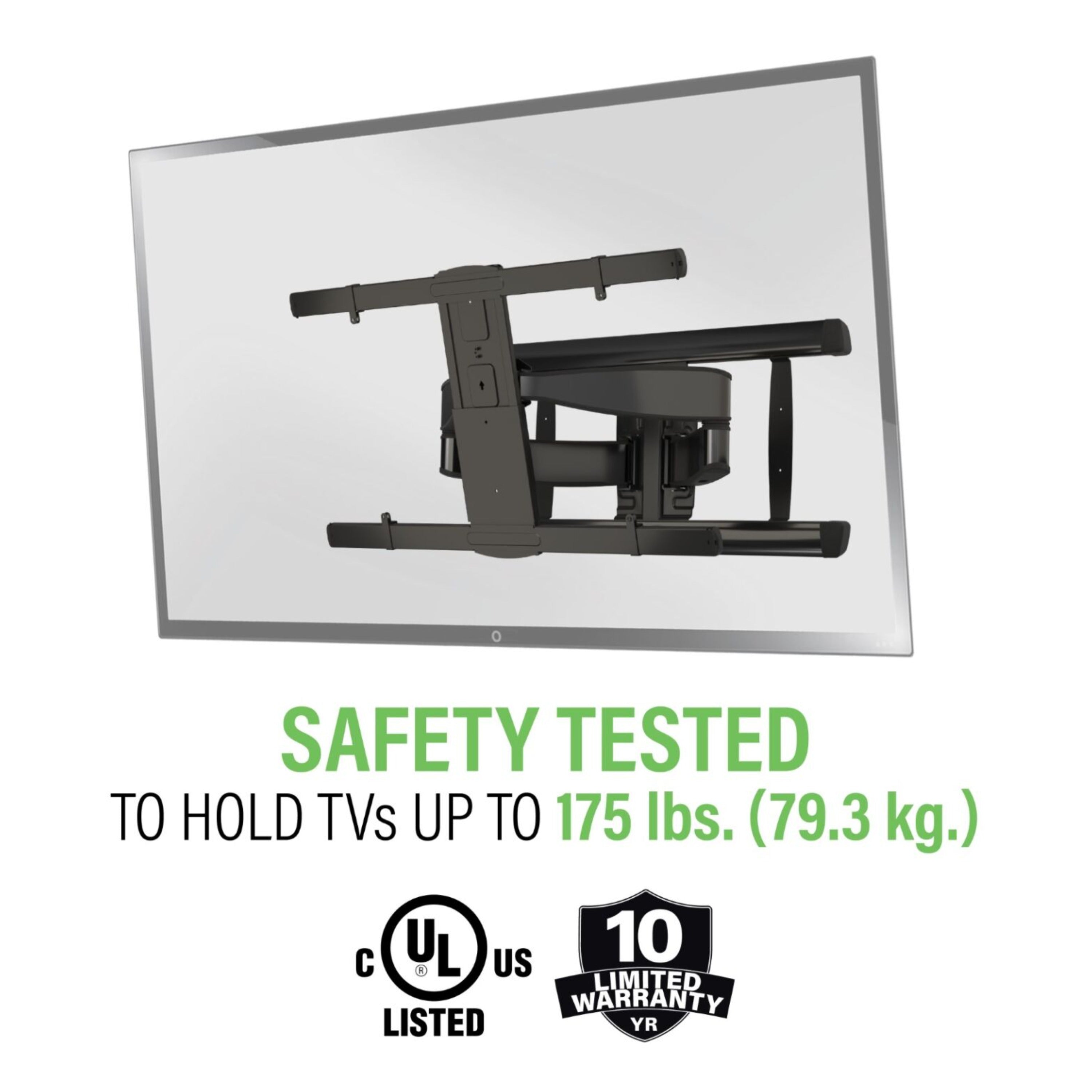 SANUS Advanced XL Full-Motion Premium TV Wall Mount for TVs 65"-100"