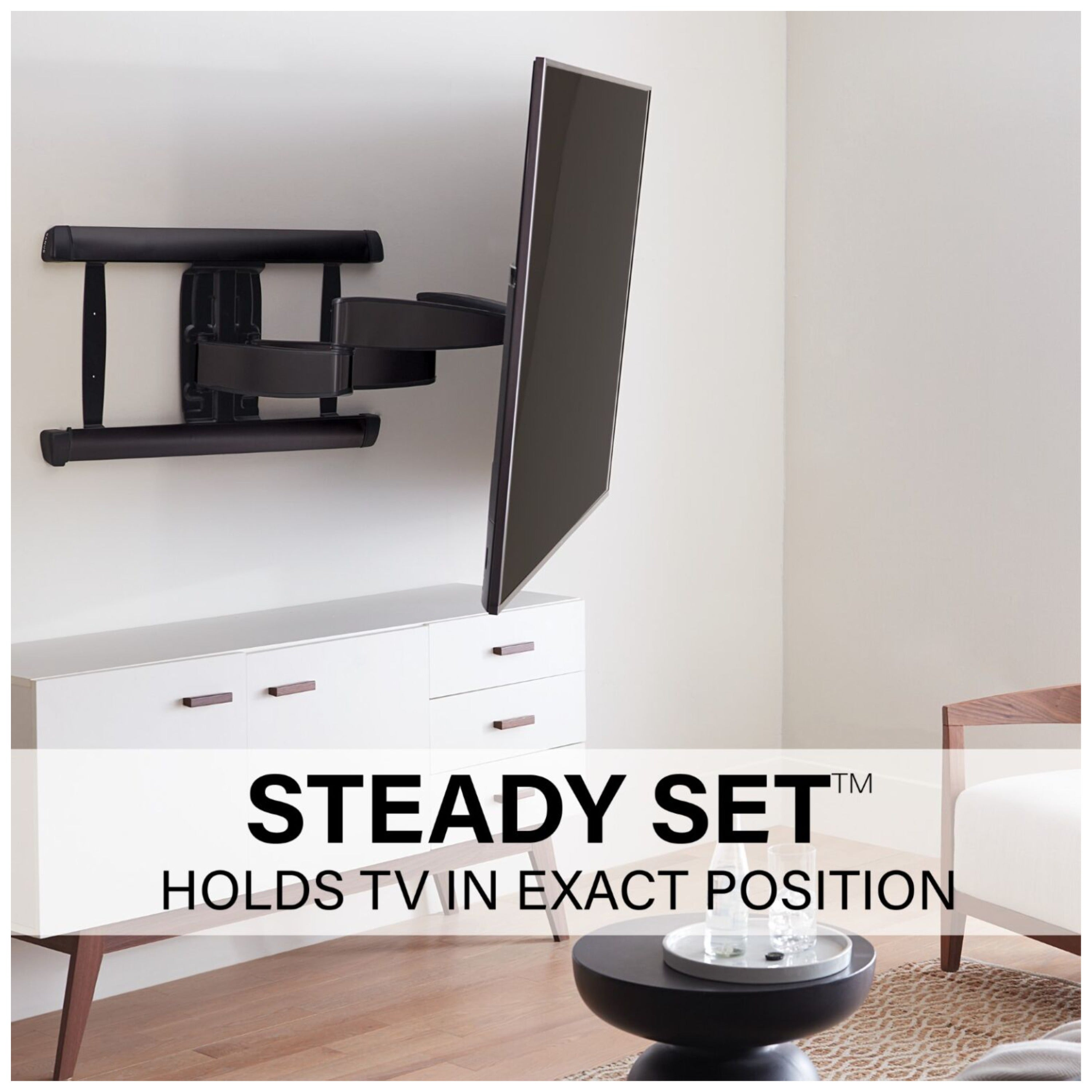 SANUS Advanced XL Full-Motion Premium TV Wall Mount for TVs 65"-100"