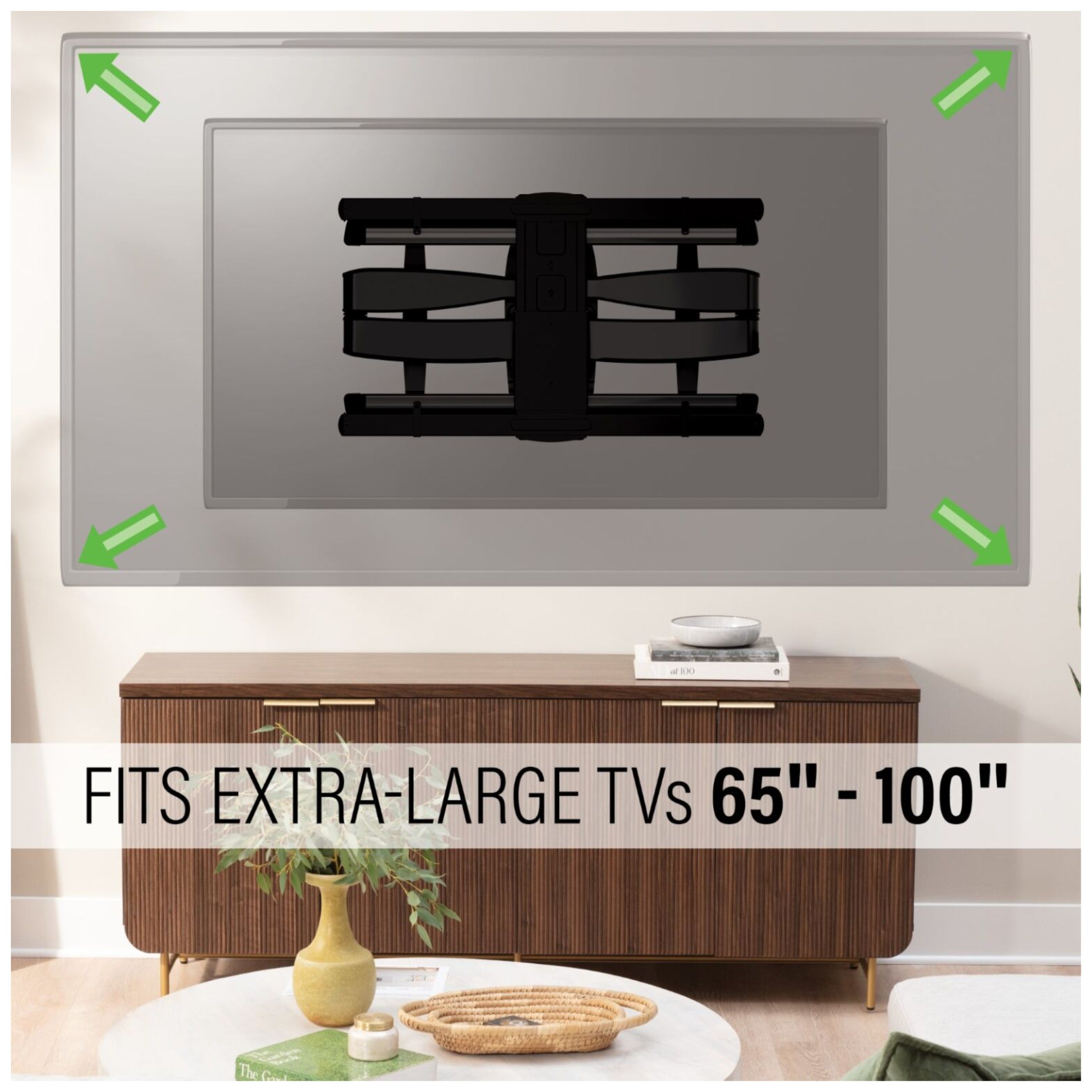 SANUS Advanced XL Full-Motion Premium TV Wall Mount for TVs 65"-100"