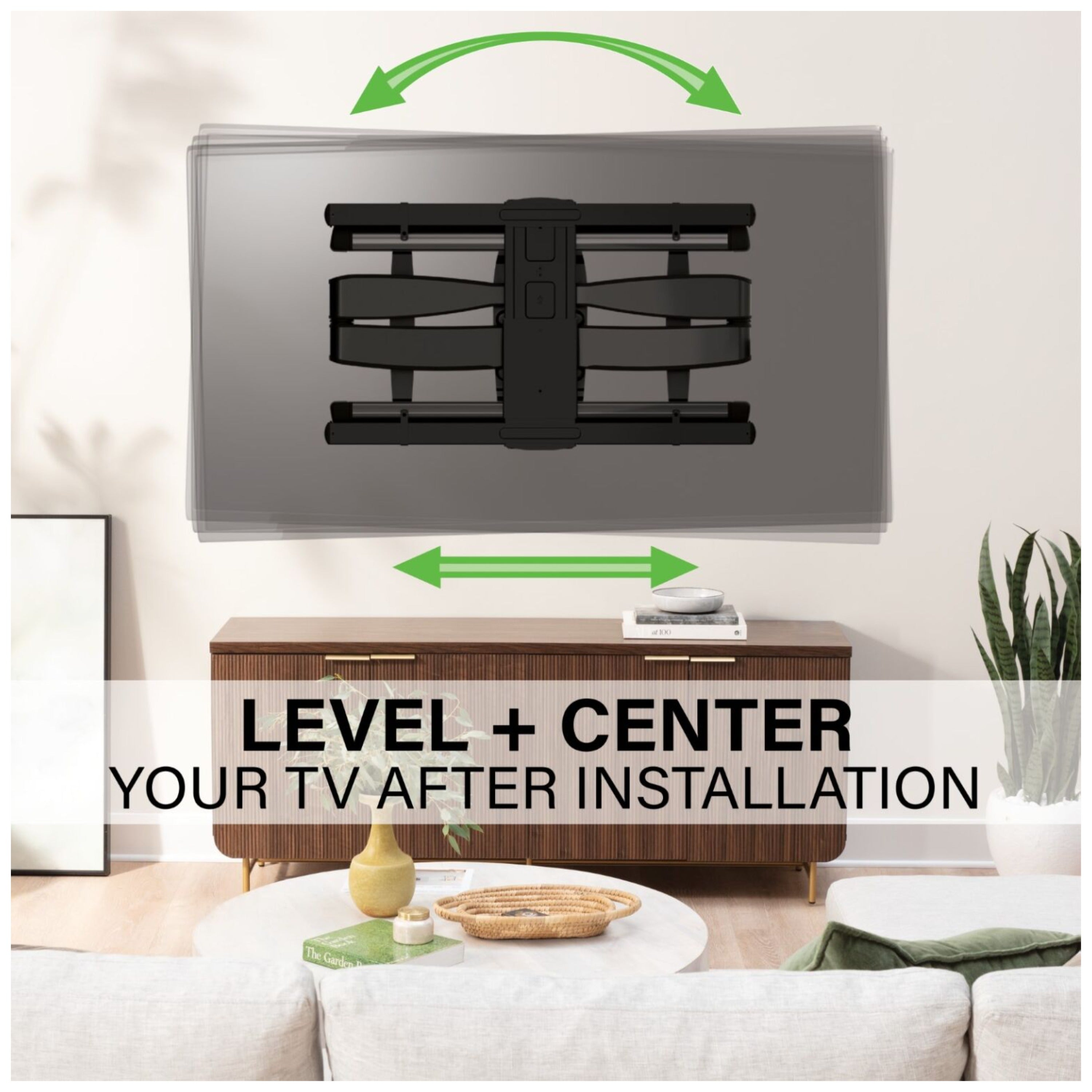 SANUS Advanced XL Full-Motion Premium TV Wall Mount for TVs 65"-100"