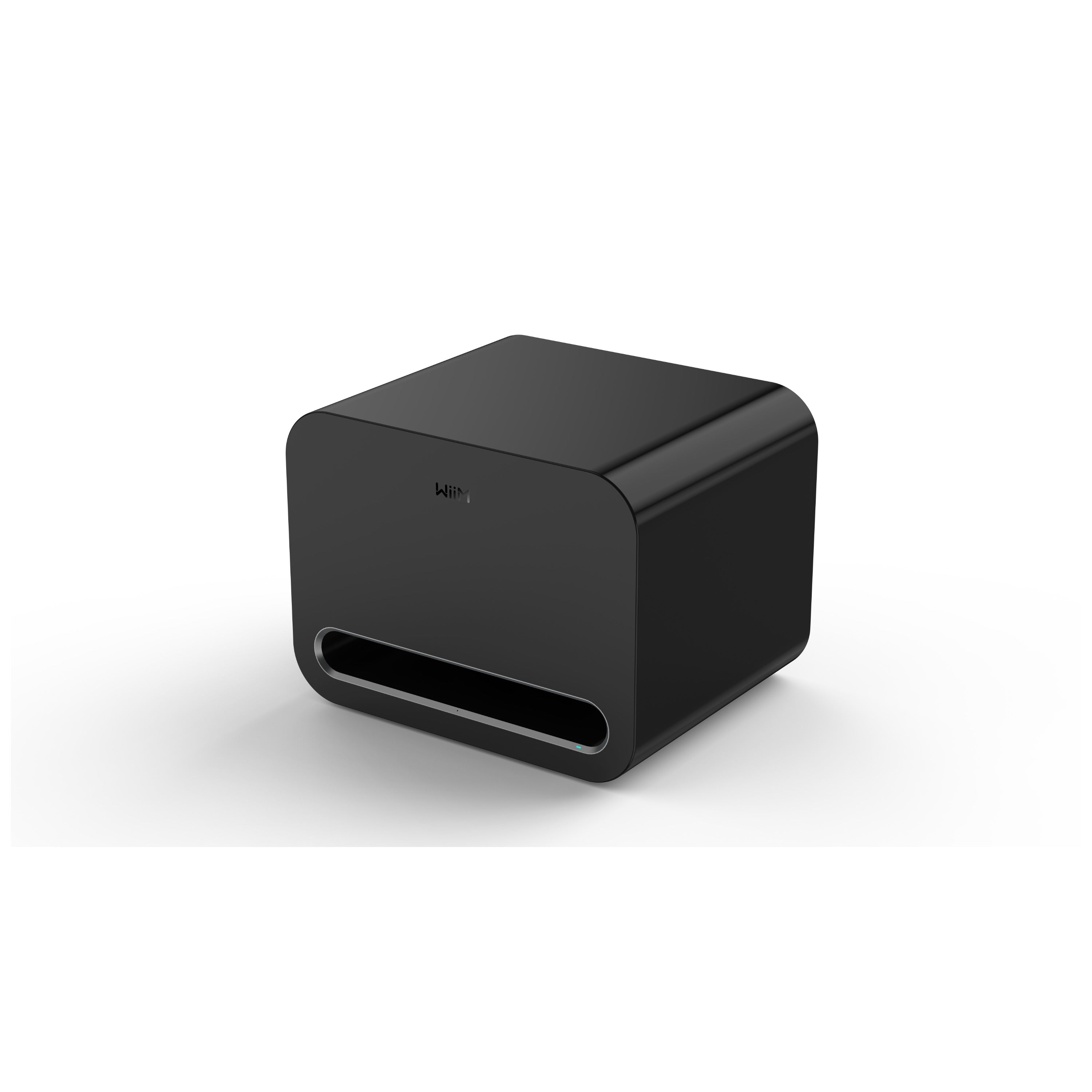 Caisson de basses sans fil WiiM Sub Pro 8" pour l'écosystème WiiM avec entrée ligne RCA en option