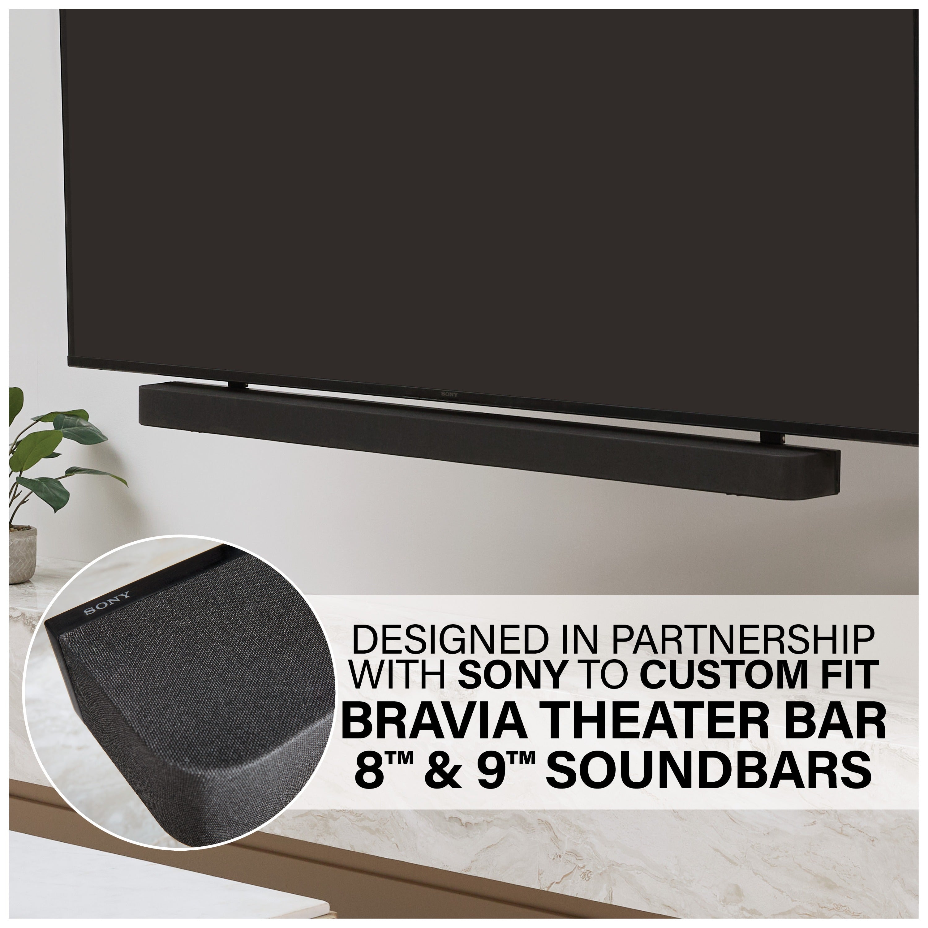 Sanus Soundbar Mount Designed for Sony BRAVIA