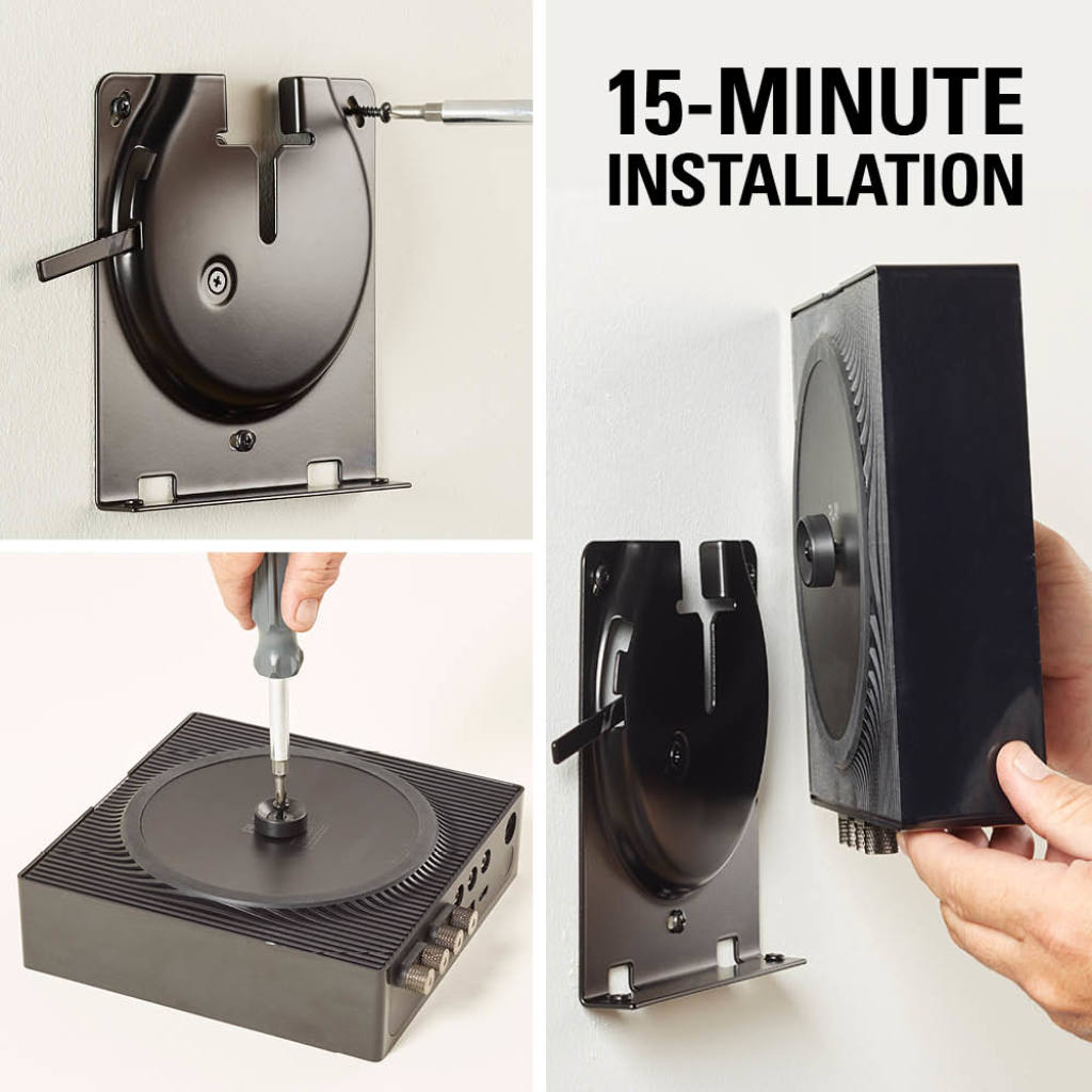 Support mural mince Sanus pour amplificateur Sonos