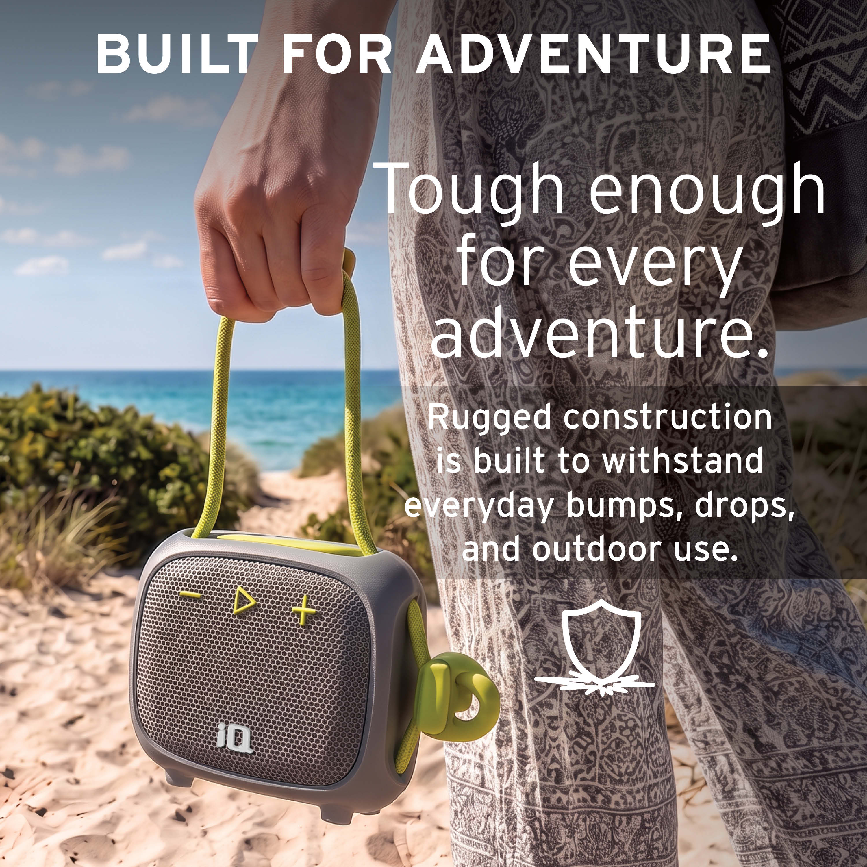 iQ Wave Go Outdoor Portable Speaker