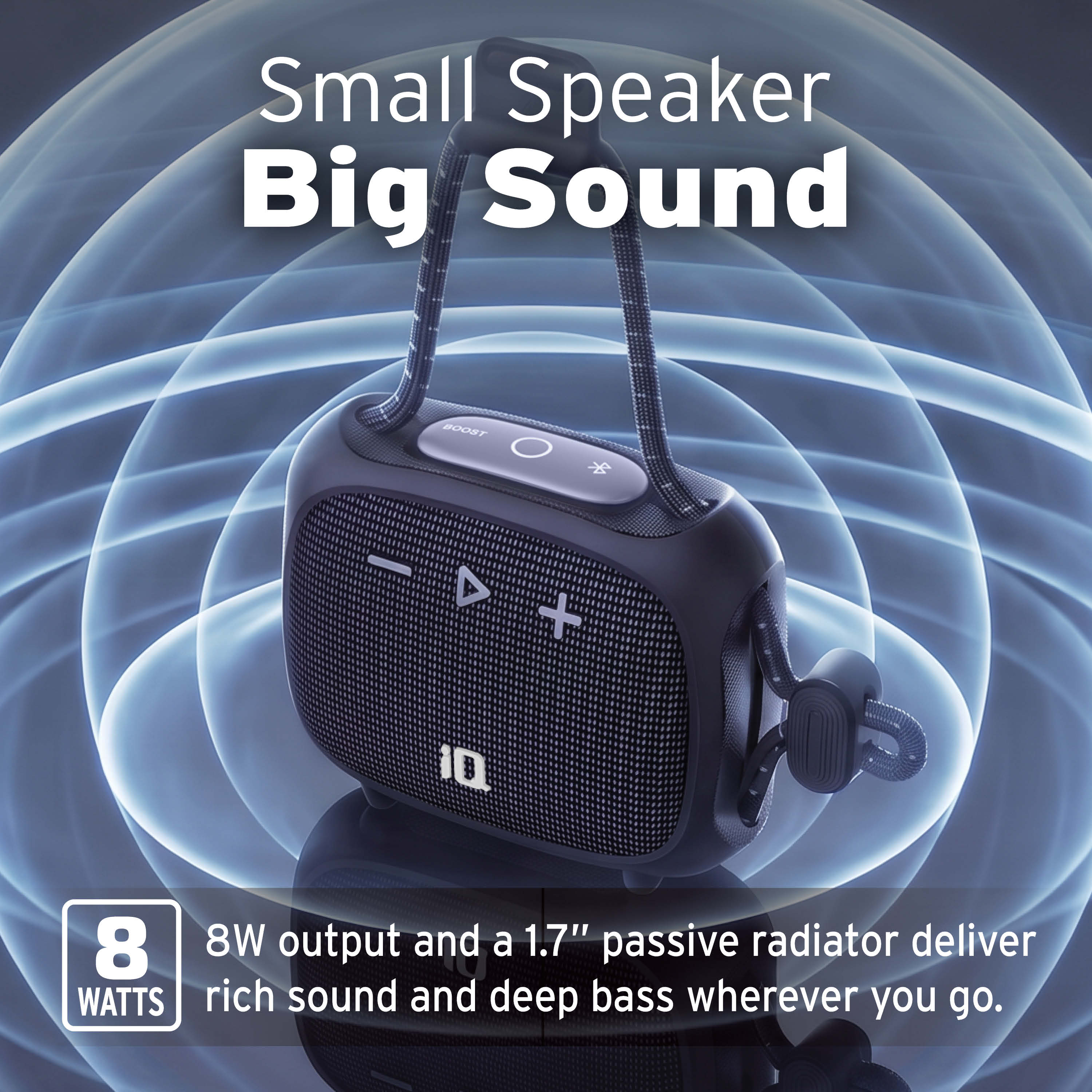 iQ Wave Go Outdoor Portable Speaker