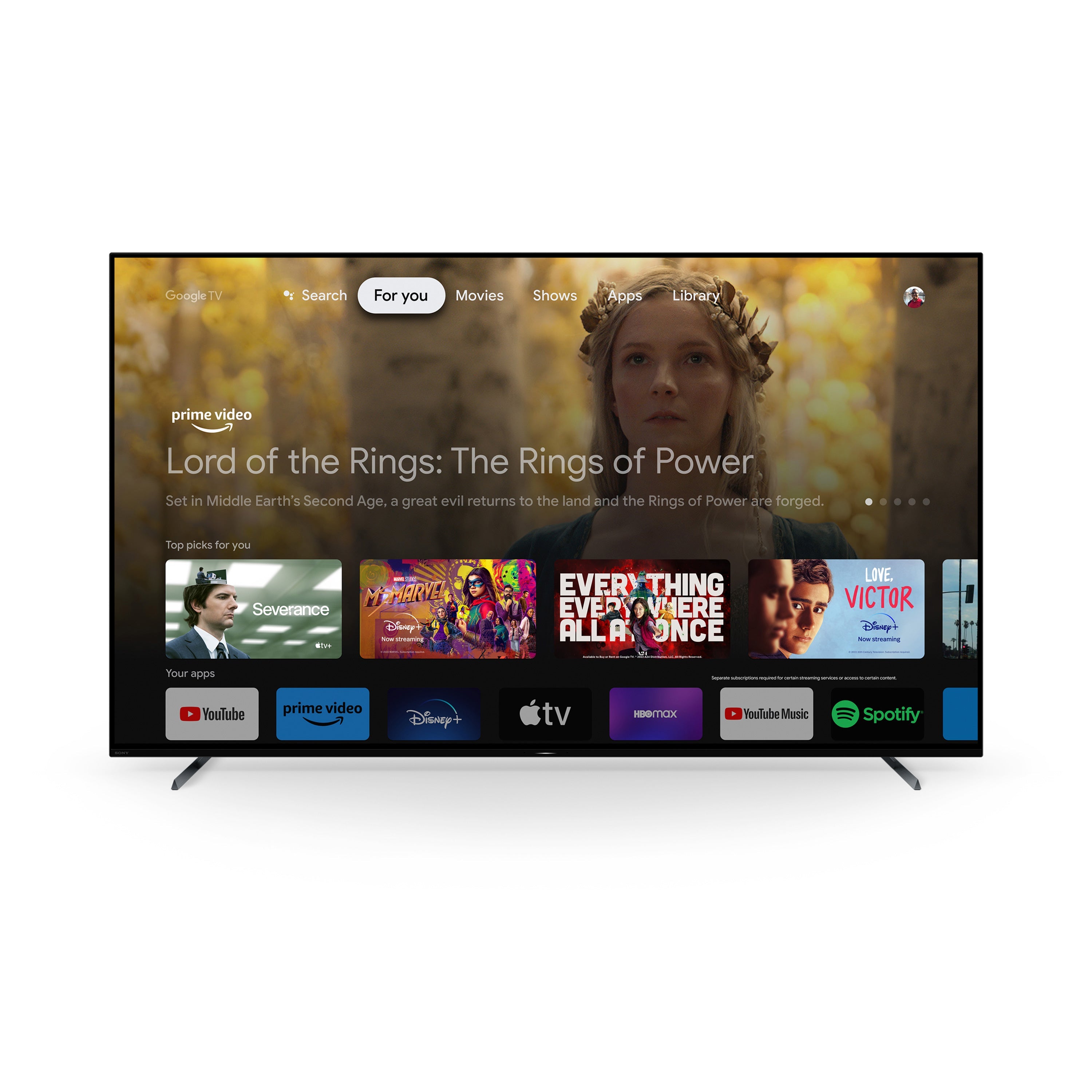 Sony A80L BRAVIA XR | OLED | Téléviseur 4K HDR | Téléviseur intelligent (Google TV)