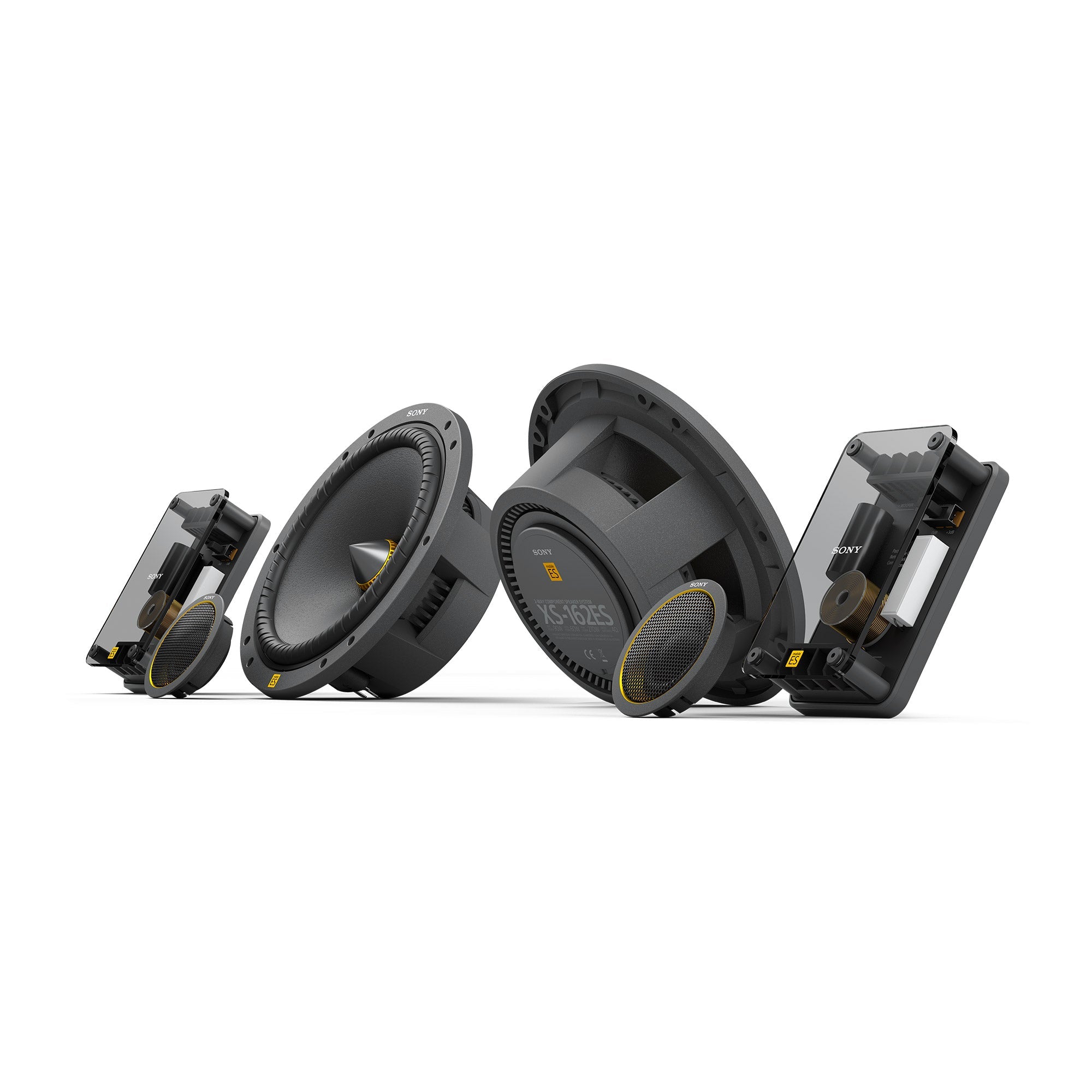 Sony XS-162ES | 6.5 in (16 cm) Mobile ES™ Two-way Component Speakers
