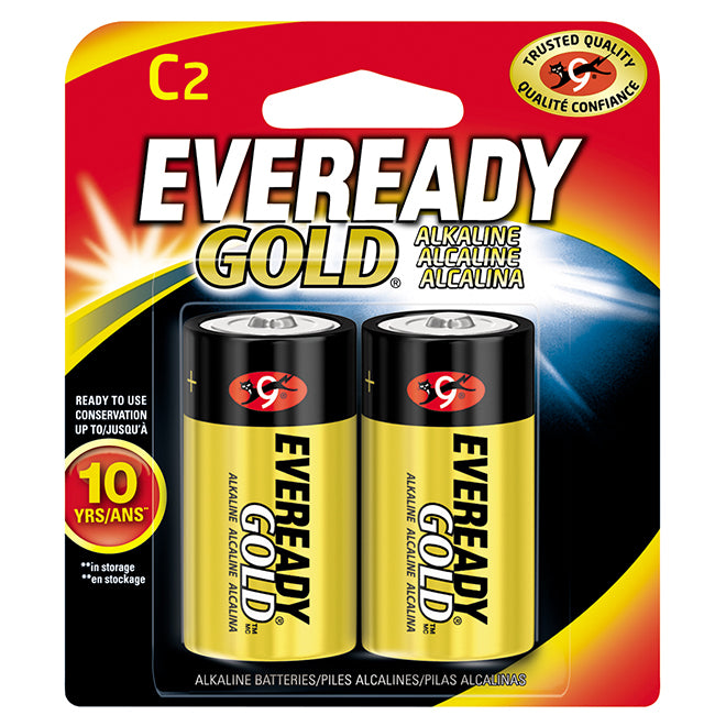 Eveready Gold C (lot de 2)