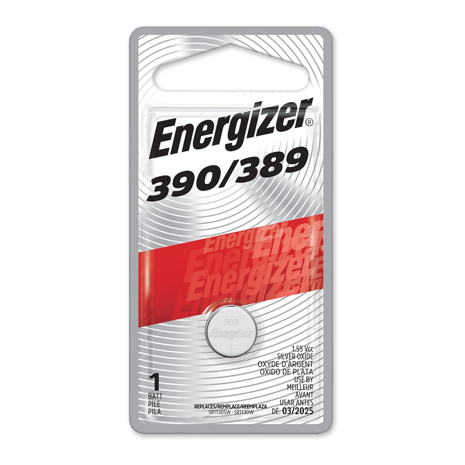 Pile Energizer Zero Mercury 389