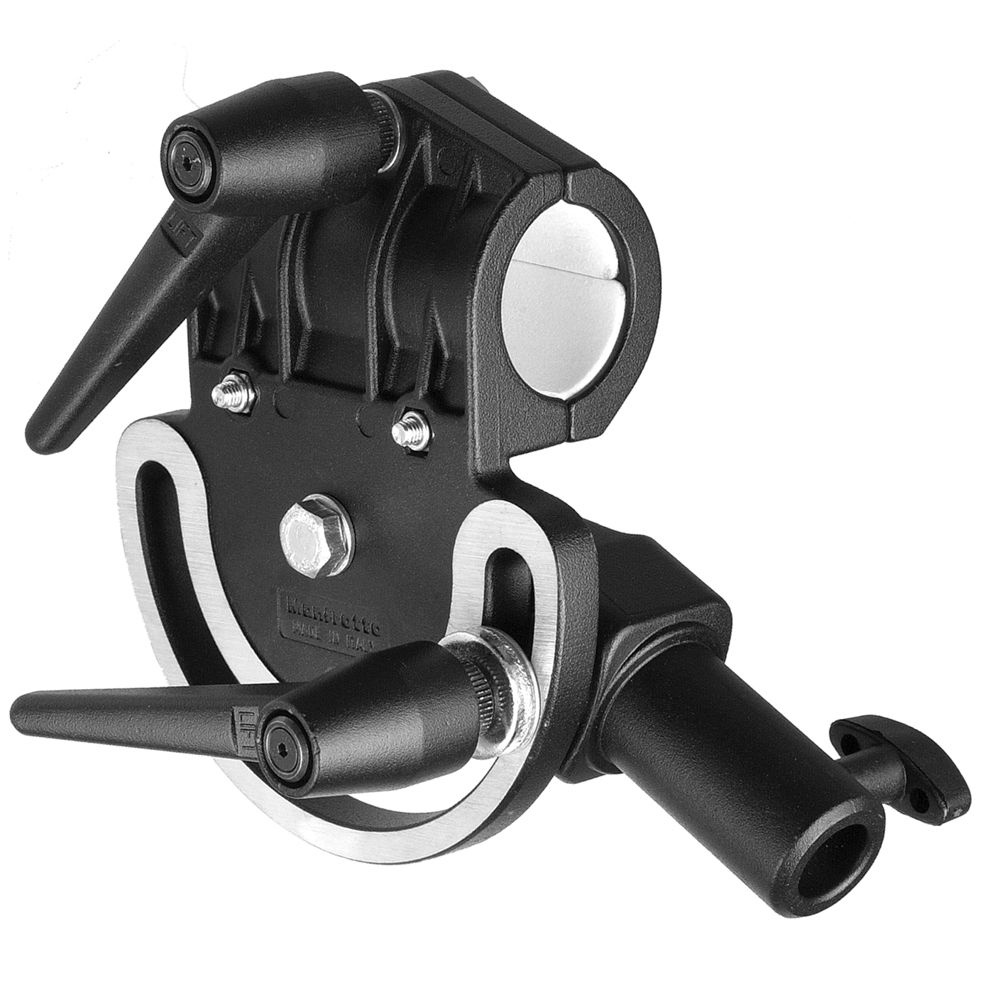 Perche Manfrotto 085BSL avec support 008BU noir