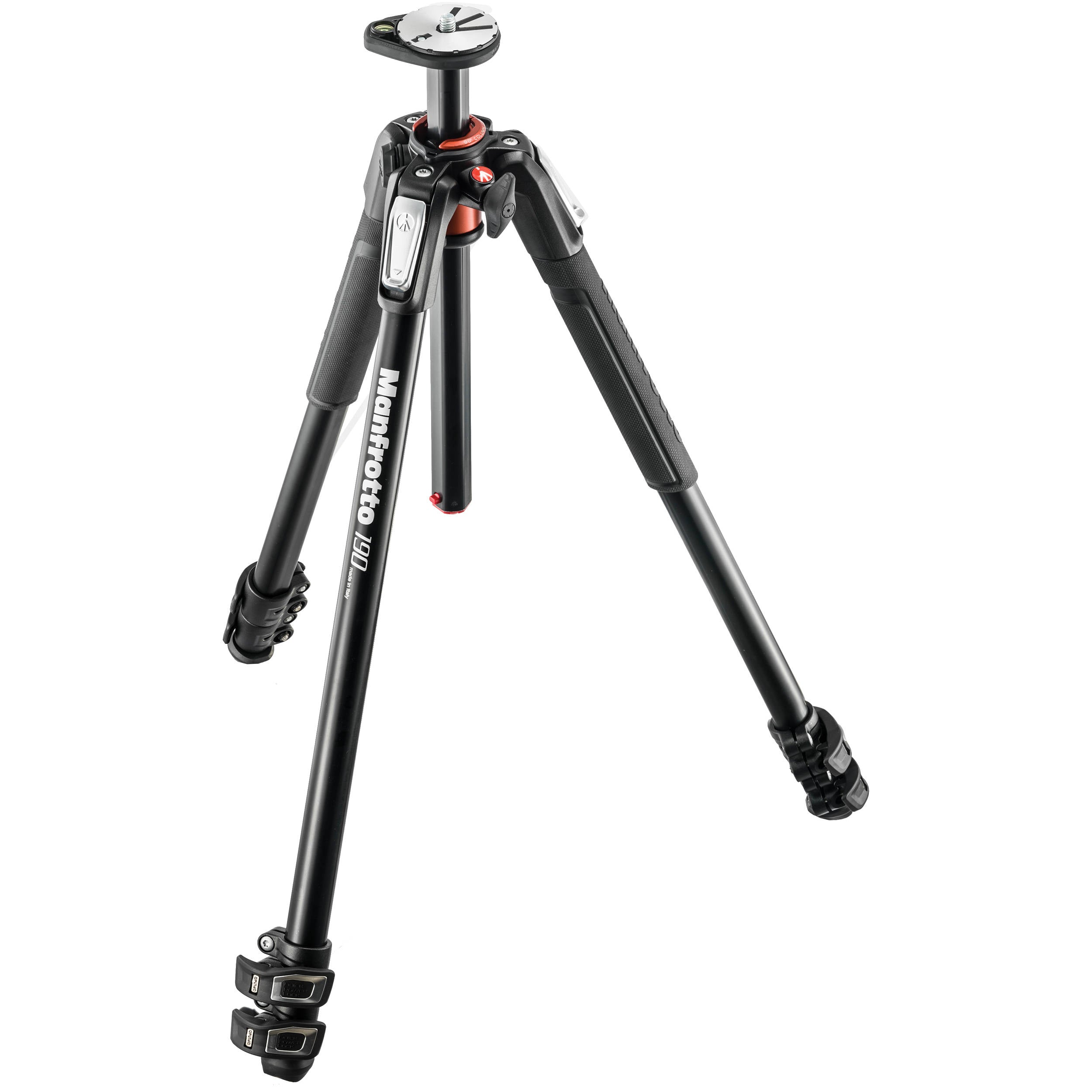 Trépied Manfrotto 190XPRO en aluminium à 3 sections