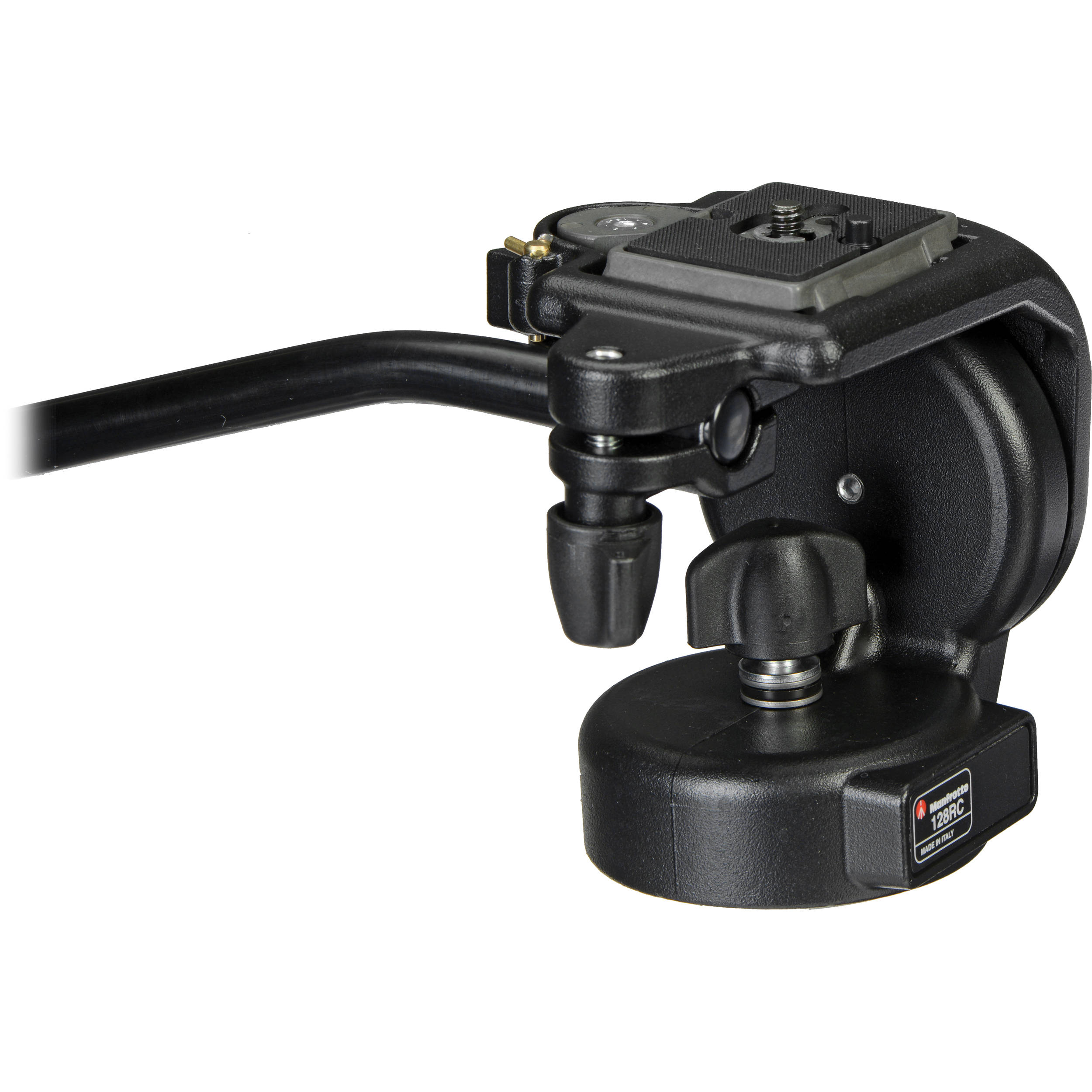 Rotule vidéo fluide 2 voies Manfrotto avec plateau 200PL