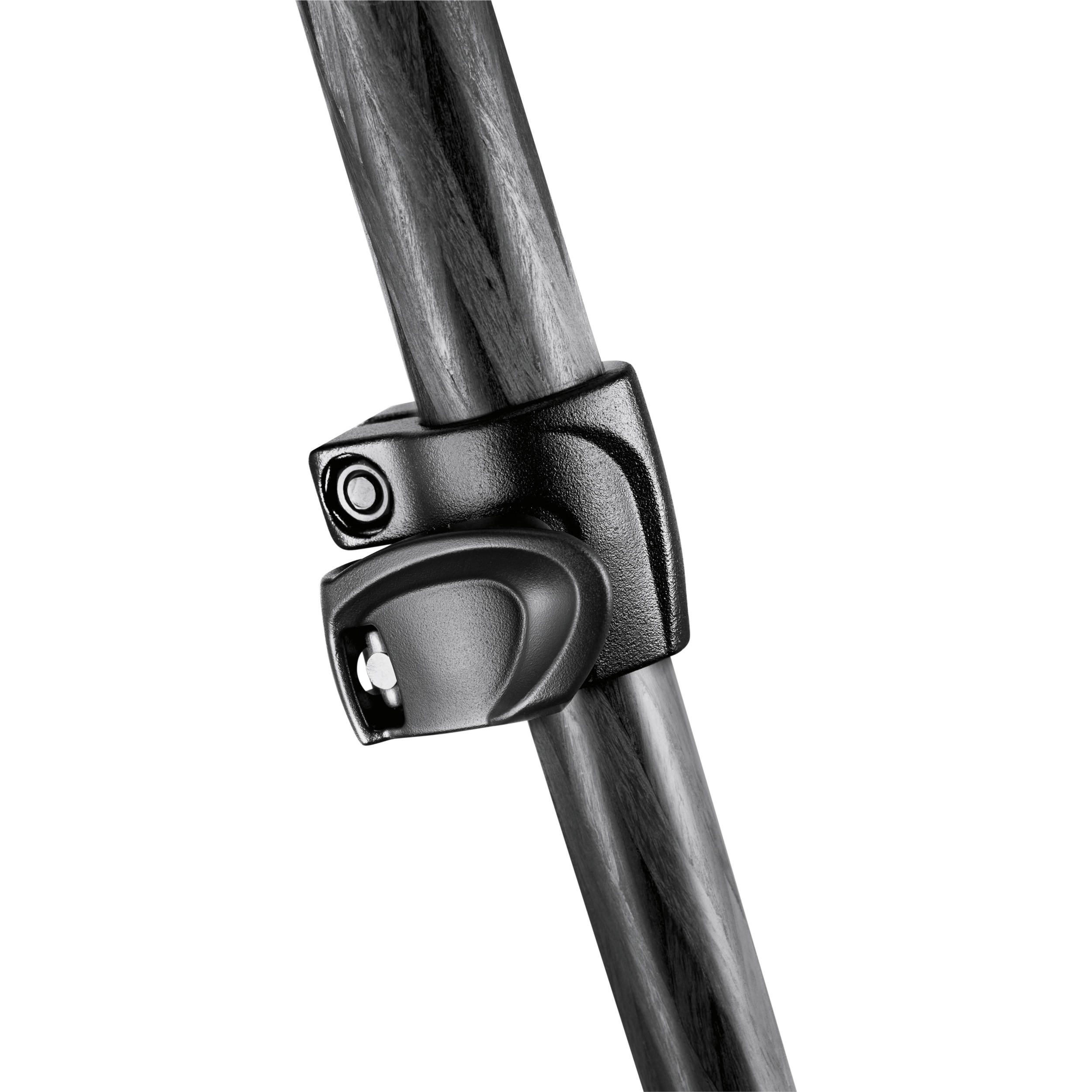 Trépied Manfrotto 290 Xtra en fibre de carbone à 3 sections