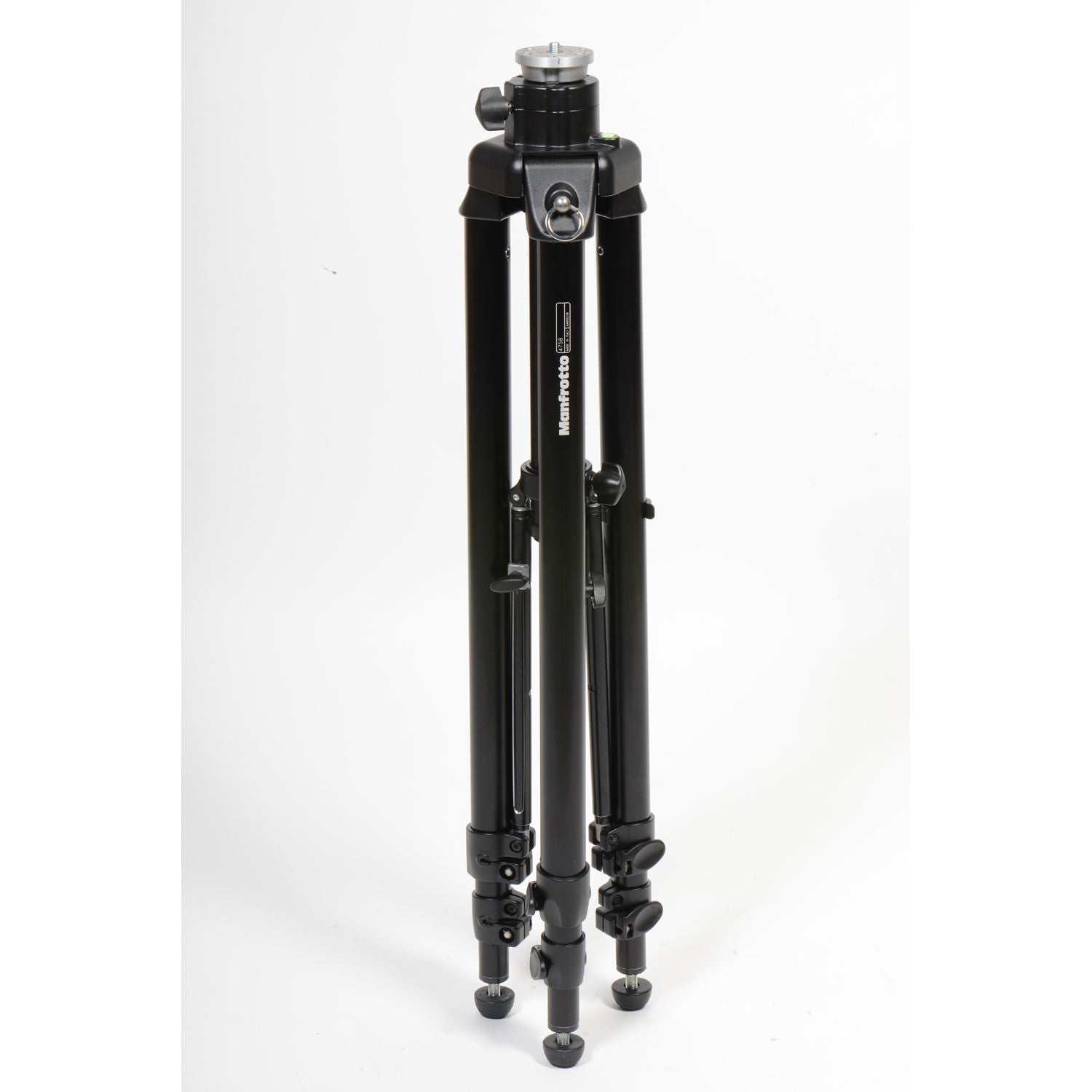 Manfrotto Pro Geared Tripod Black w/ Spiked Feet