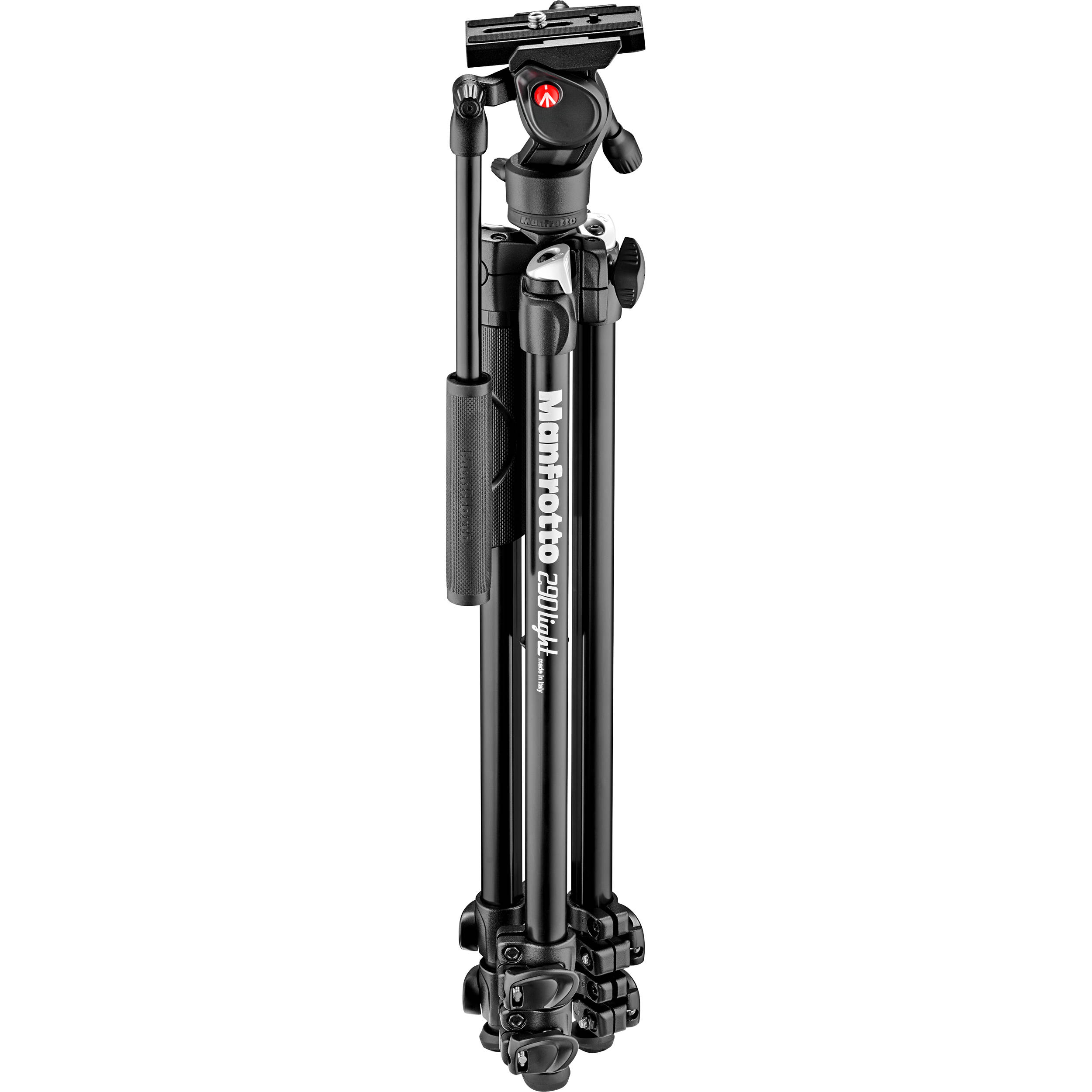 Trépied Manfrotto MT290LTA3 avec tête vidéo MVH400AH