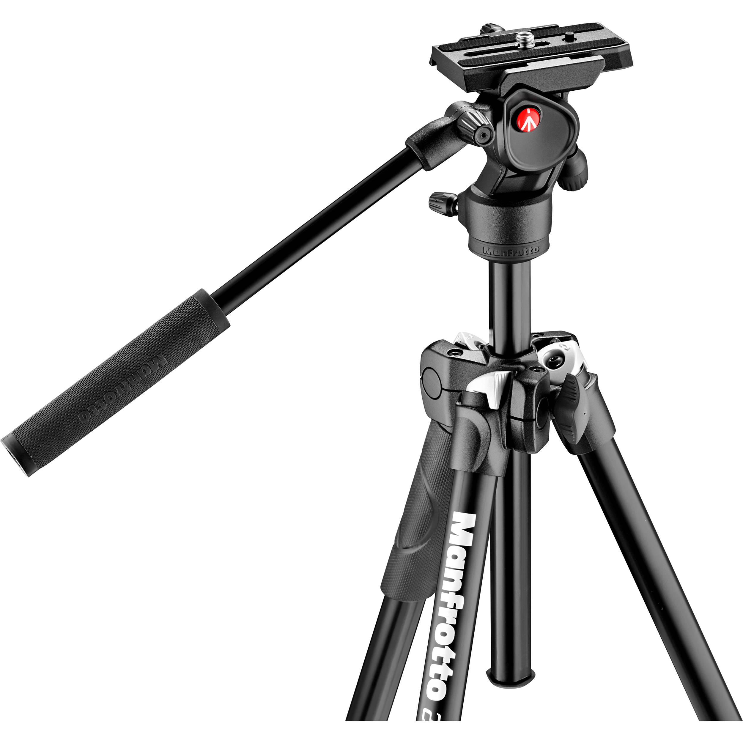 Trépied Manfrotto MT290LTA3 avec tête vidéo MVH400AH