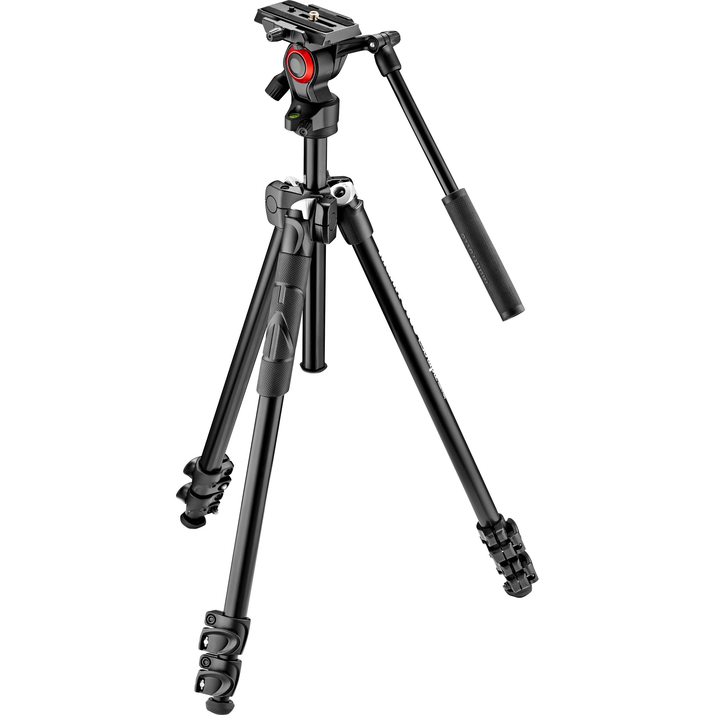 Trépied Manfrotto MT290LTA3 avec tête vidéo MVH400AH