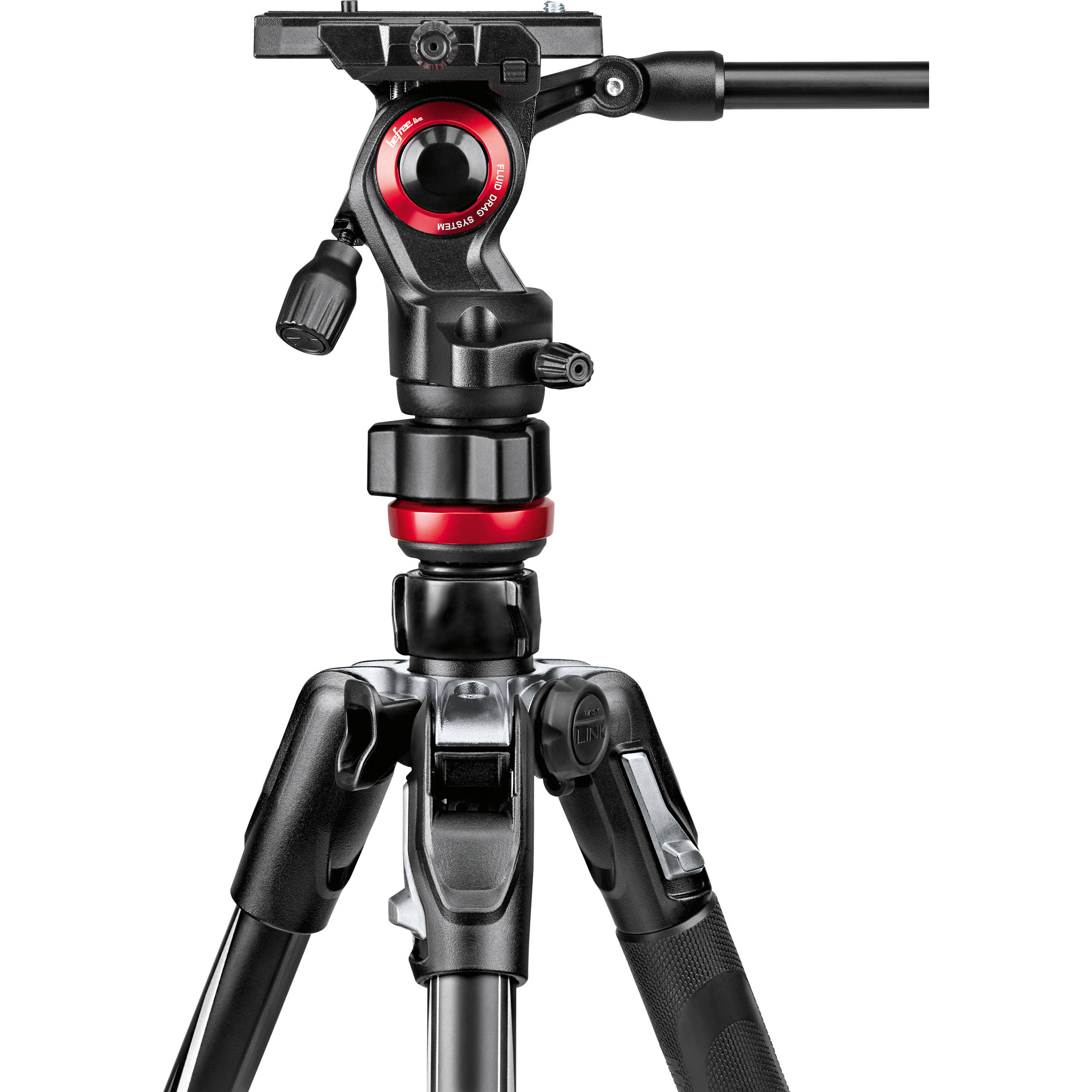 Kit aluminium Manfrotto Befree Live avec verrous tournants