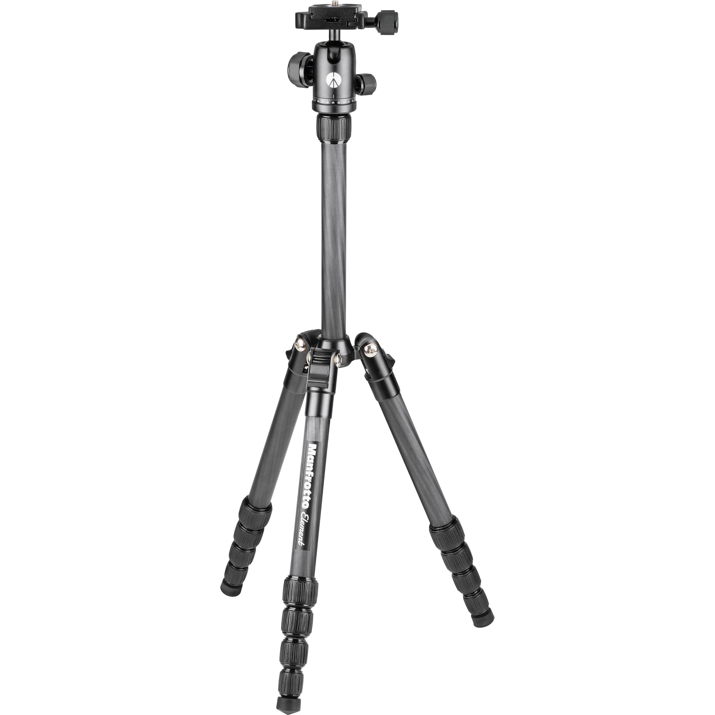 Kit trépied Manfrotto Element Small en fibre de carbone