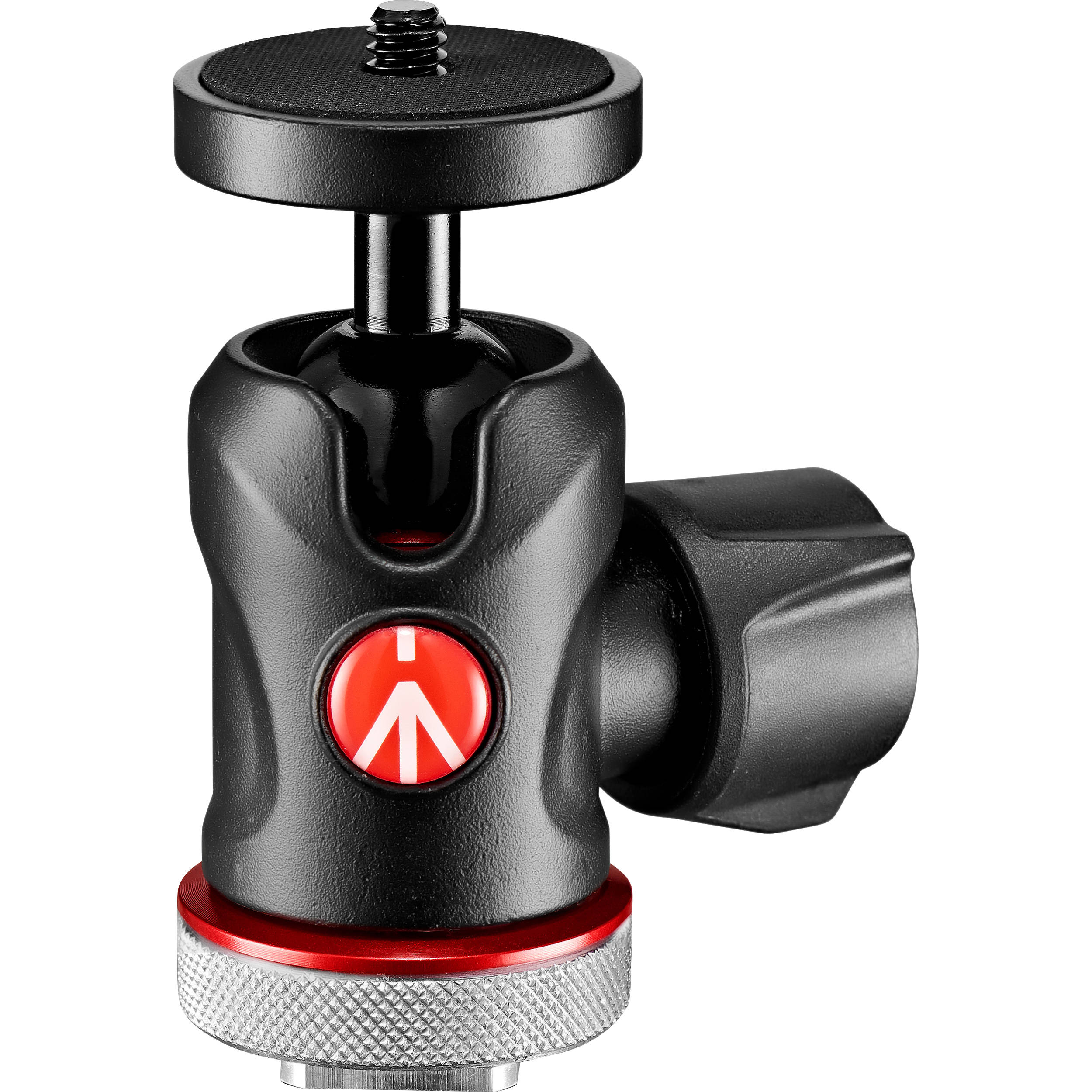 Rotule à boule centrale Manfrotto Micro avec griffe porte-accessoires