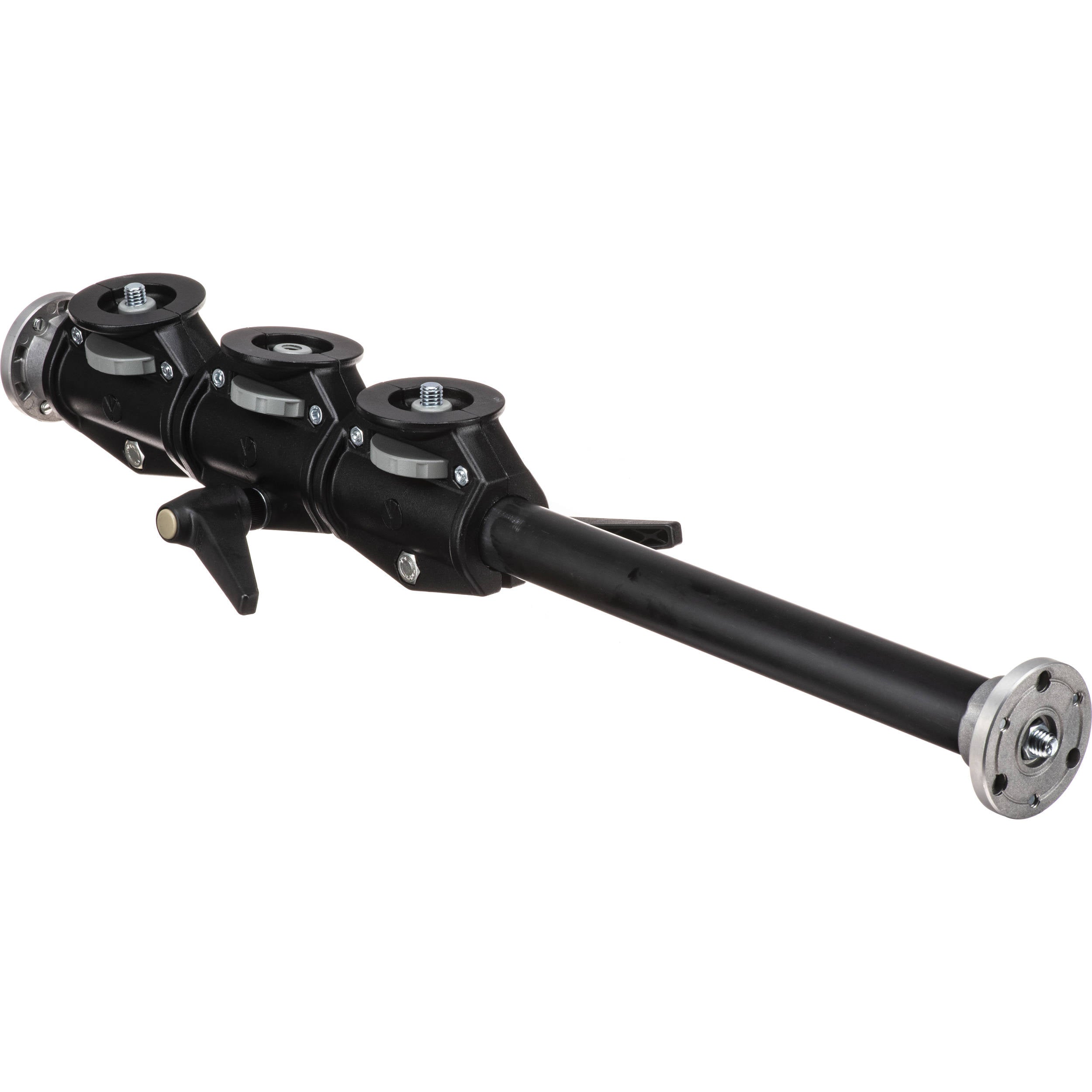 Bras horizontal Manfrotto noir pour fixer 4 têtes